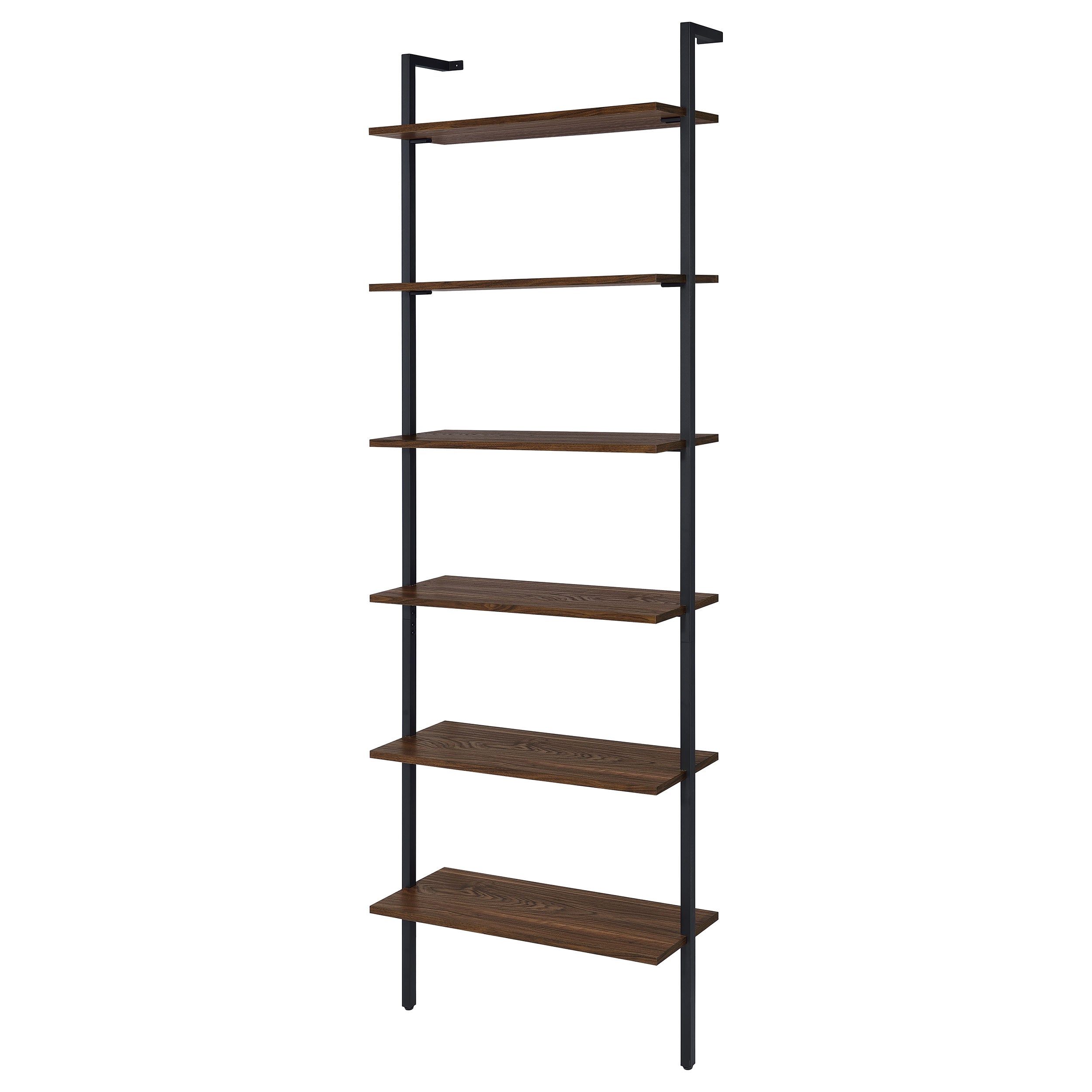 Owens 3-piece 96-inch Wall Mounted Bookshelf Set Walnut-