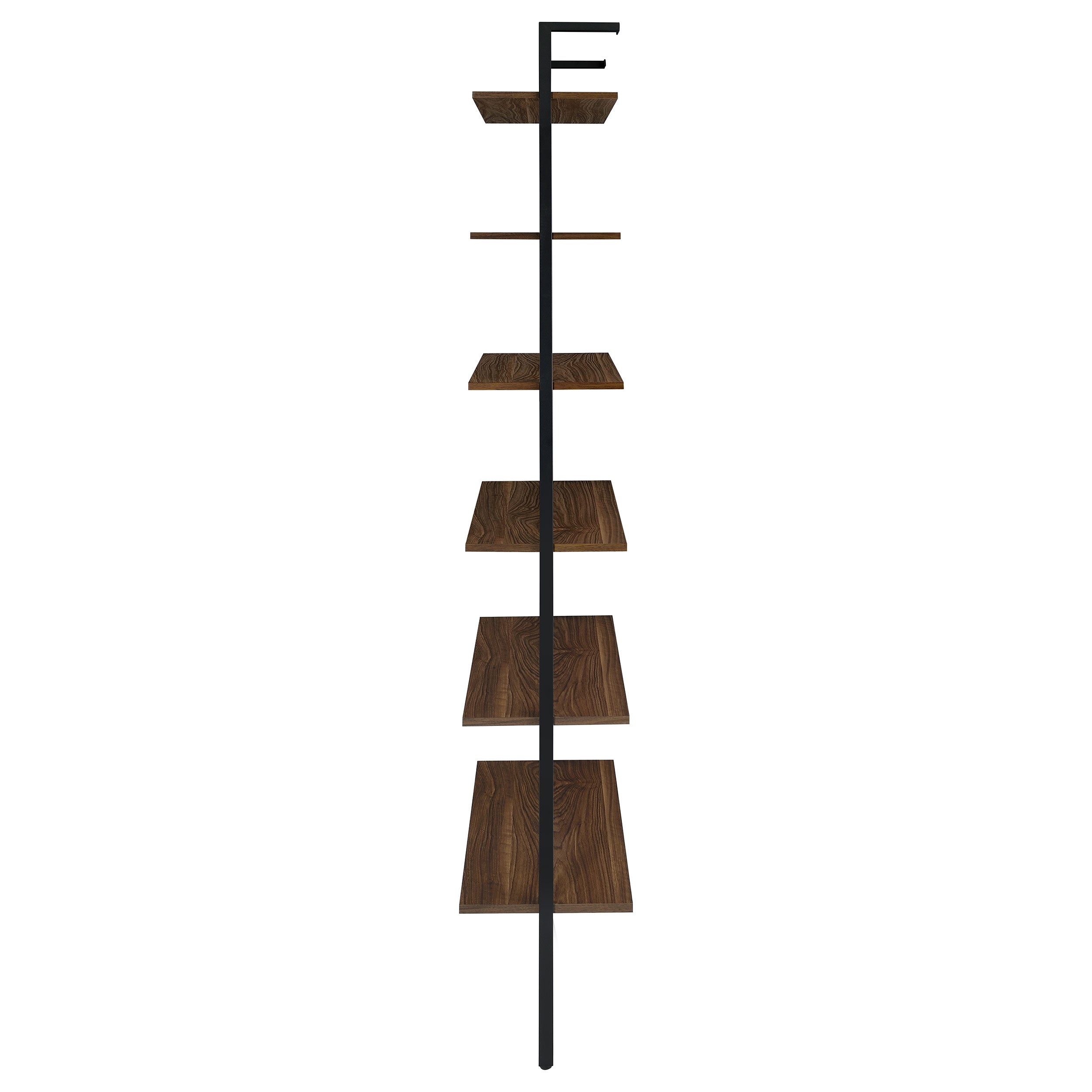 Owens 3-piece 96-inch Wall Mounted Bookshelf Set Walnut-
