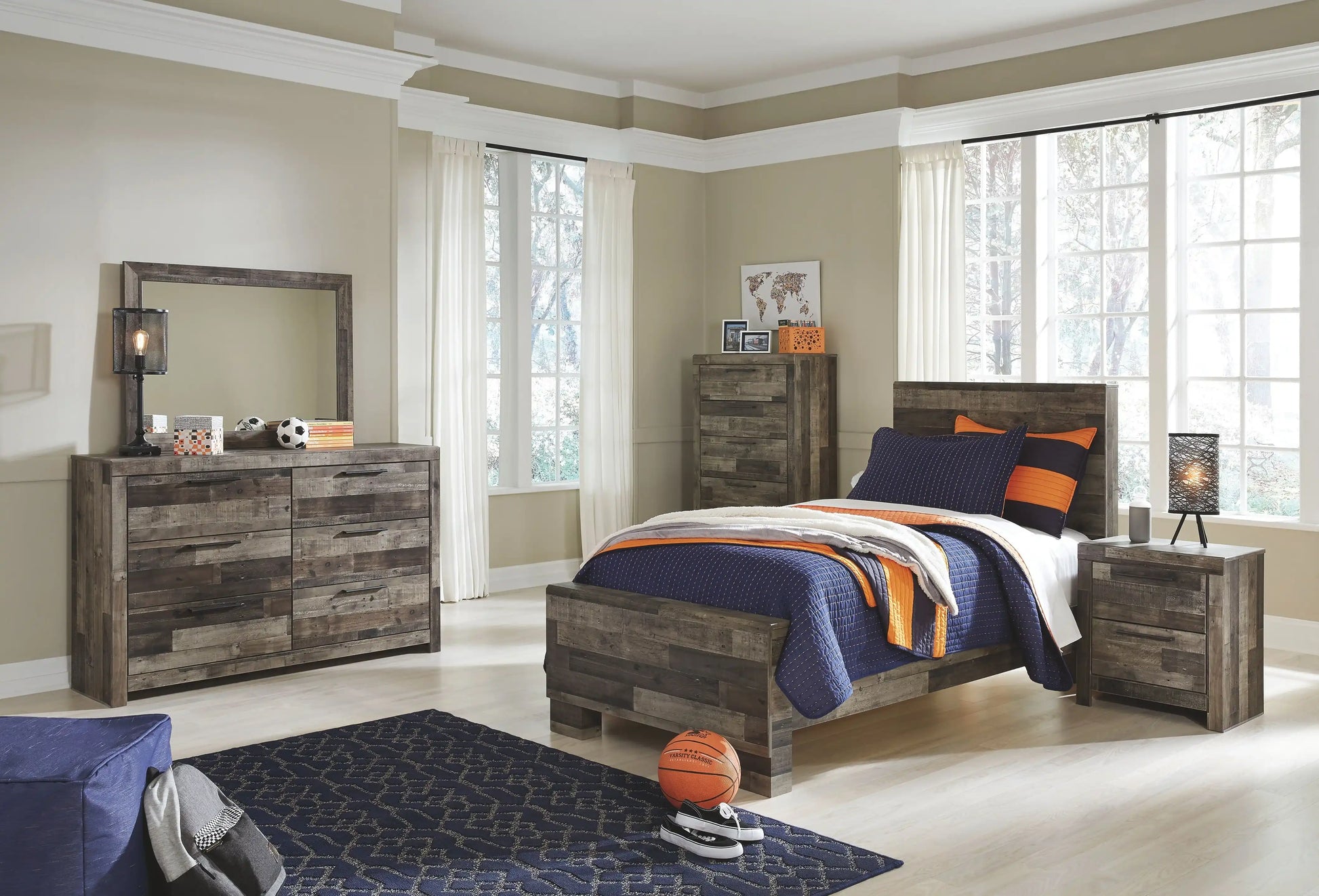 Derekson - Youth Panel Bedroom Set - Best Buy Furniture