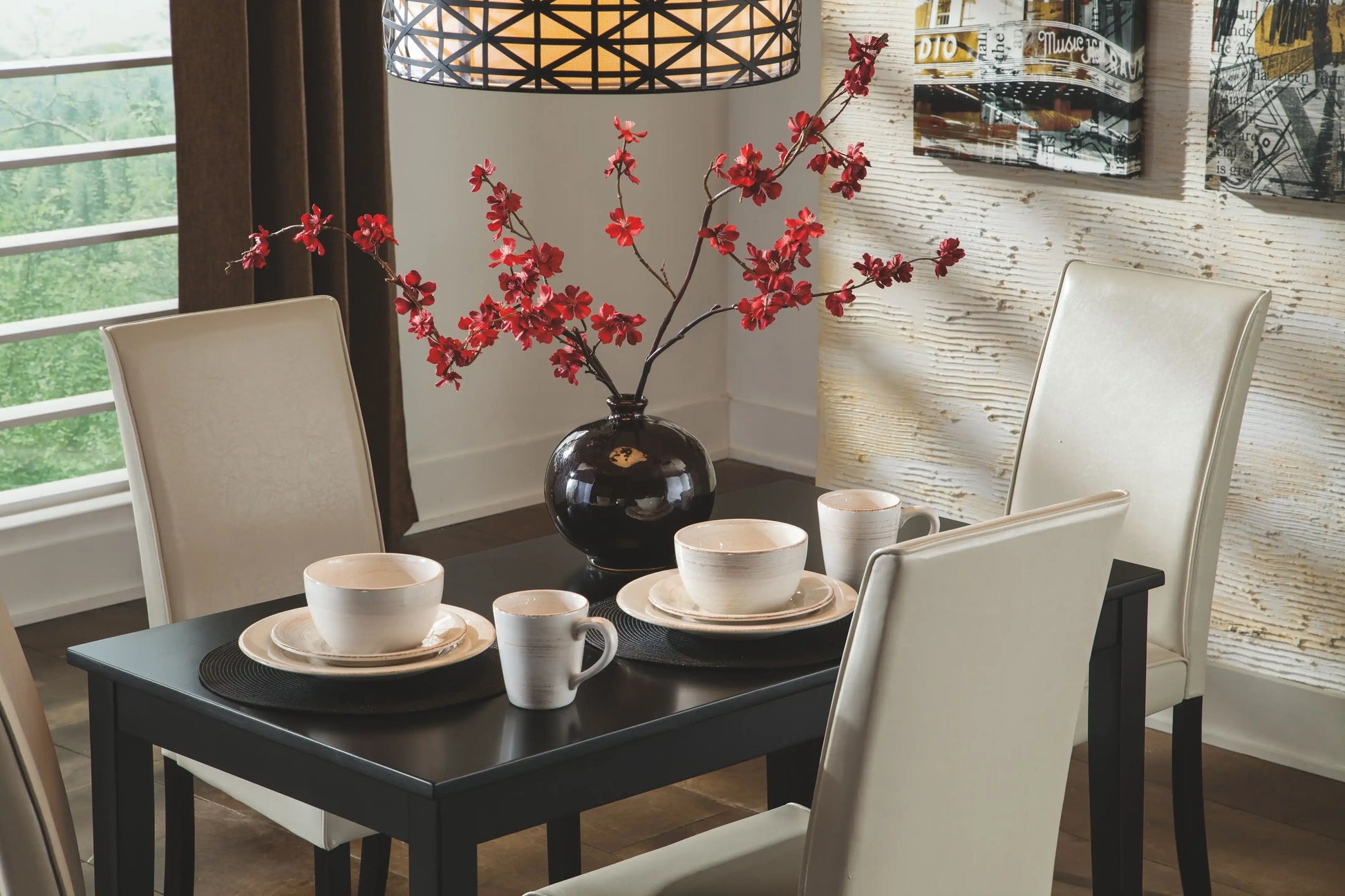 Kimonte - Dining Table Set - Best Buy Furniture