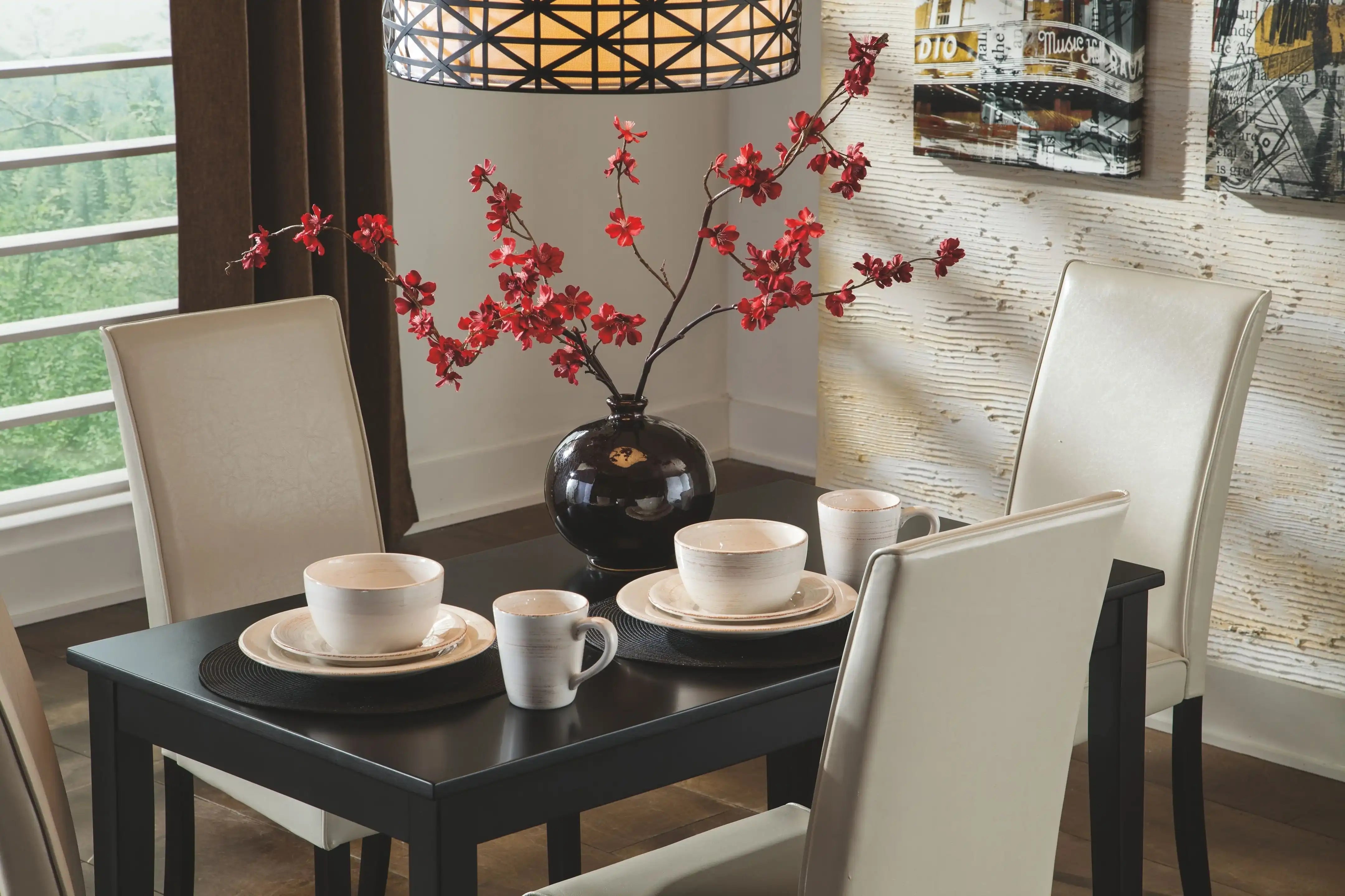 Kimonte - Dining Table Set - Best Buy Furniture