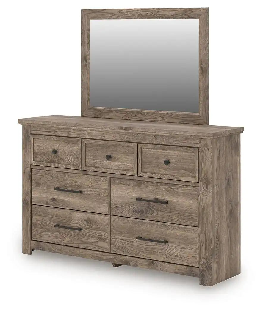 Rusticott - Seven Drawer Dresser - Best Buy Furniture