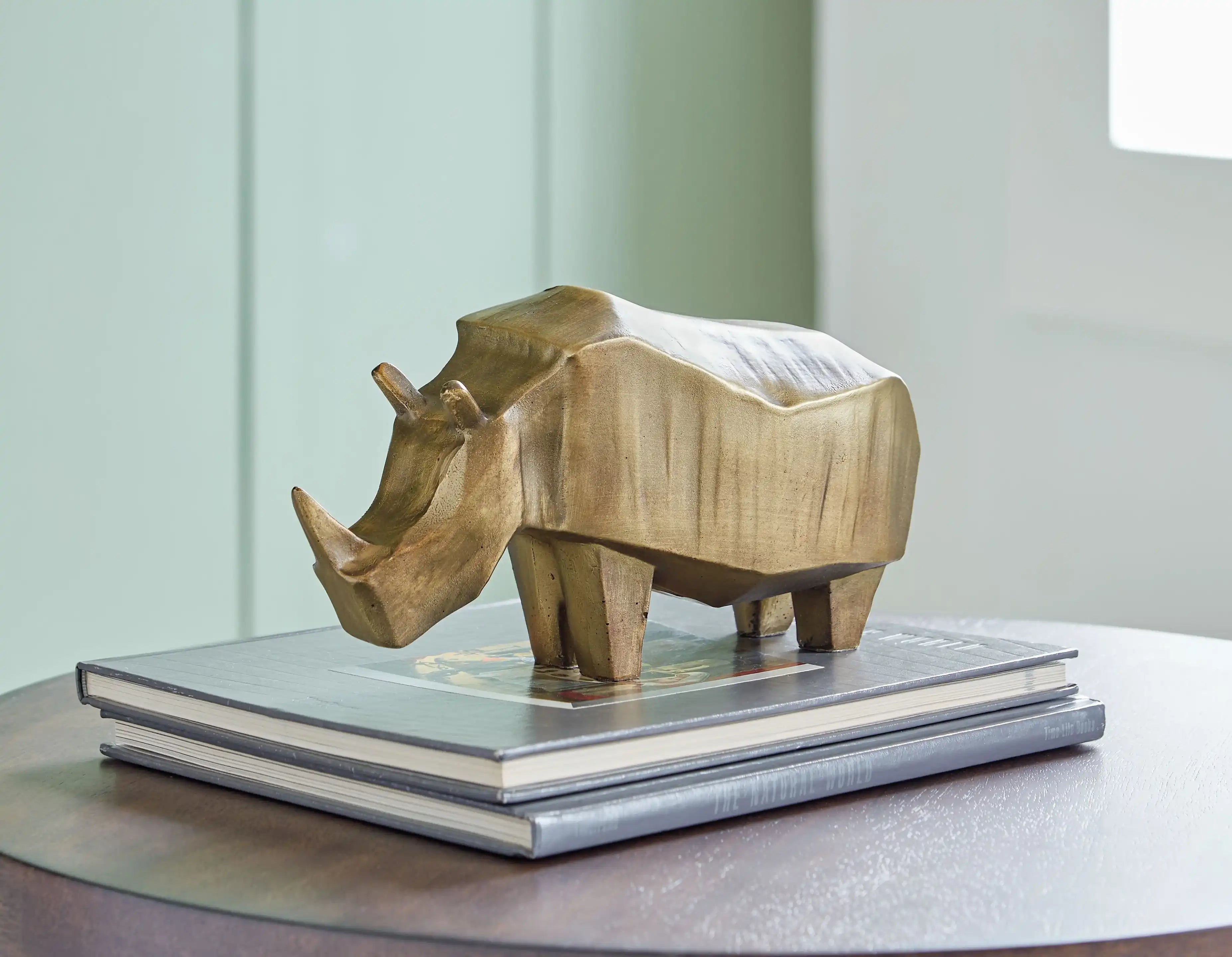 Gentwell - Sculpture - Antique Gold Finish - Best Buy Furniture