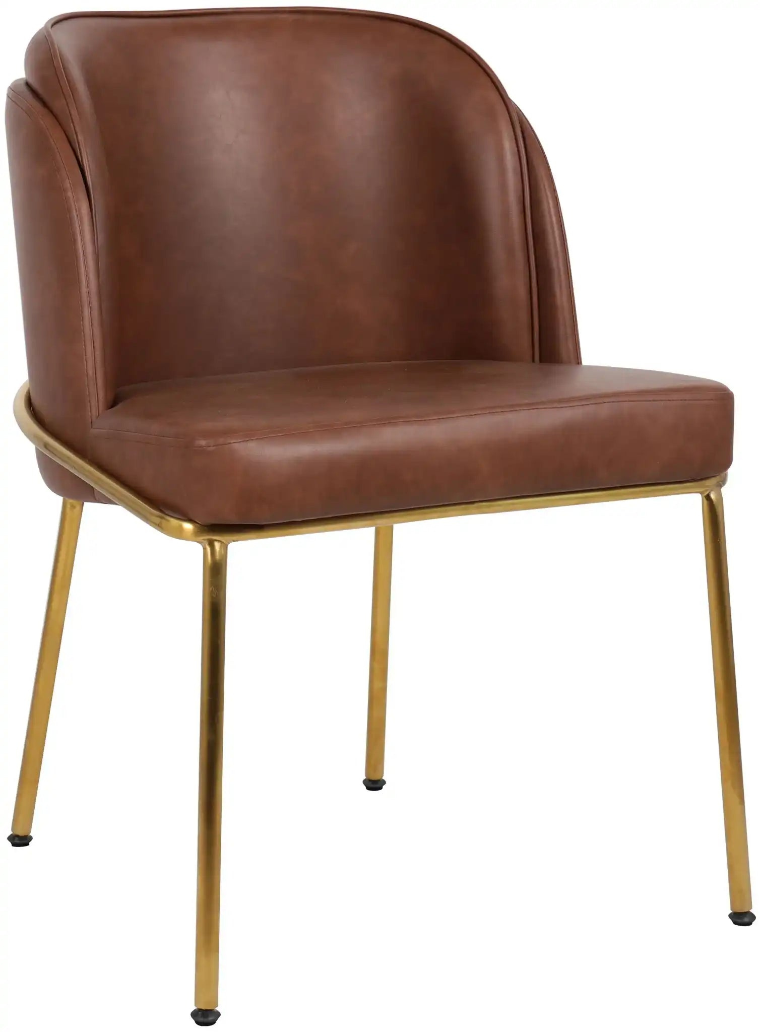 Jagger - Dining Chair (Set of 2) - Gold Base - Best Buy Furniture