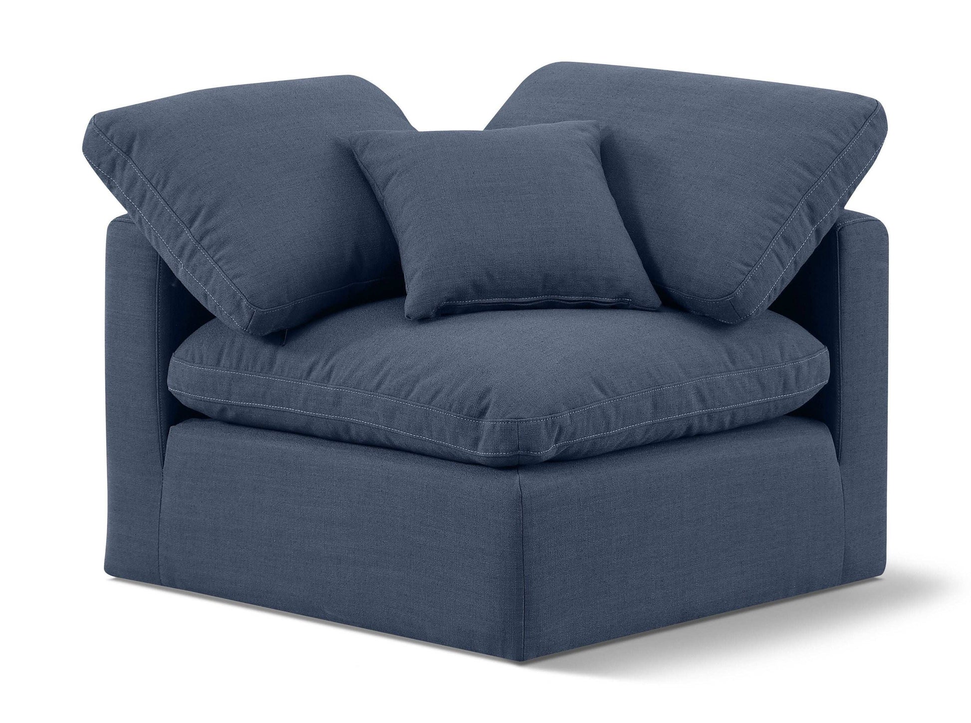 Indulge - Linen Corner Chair - Best Buy Furniture