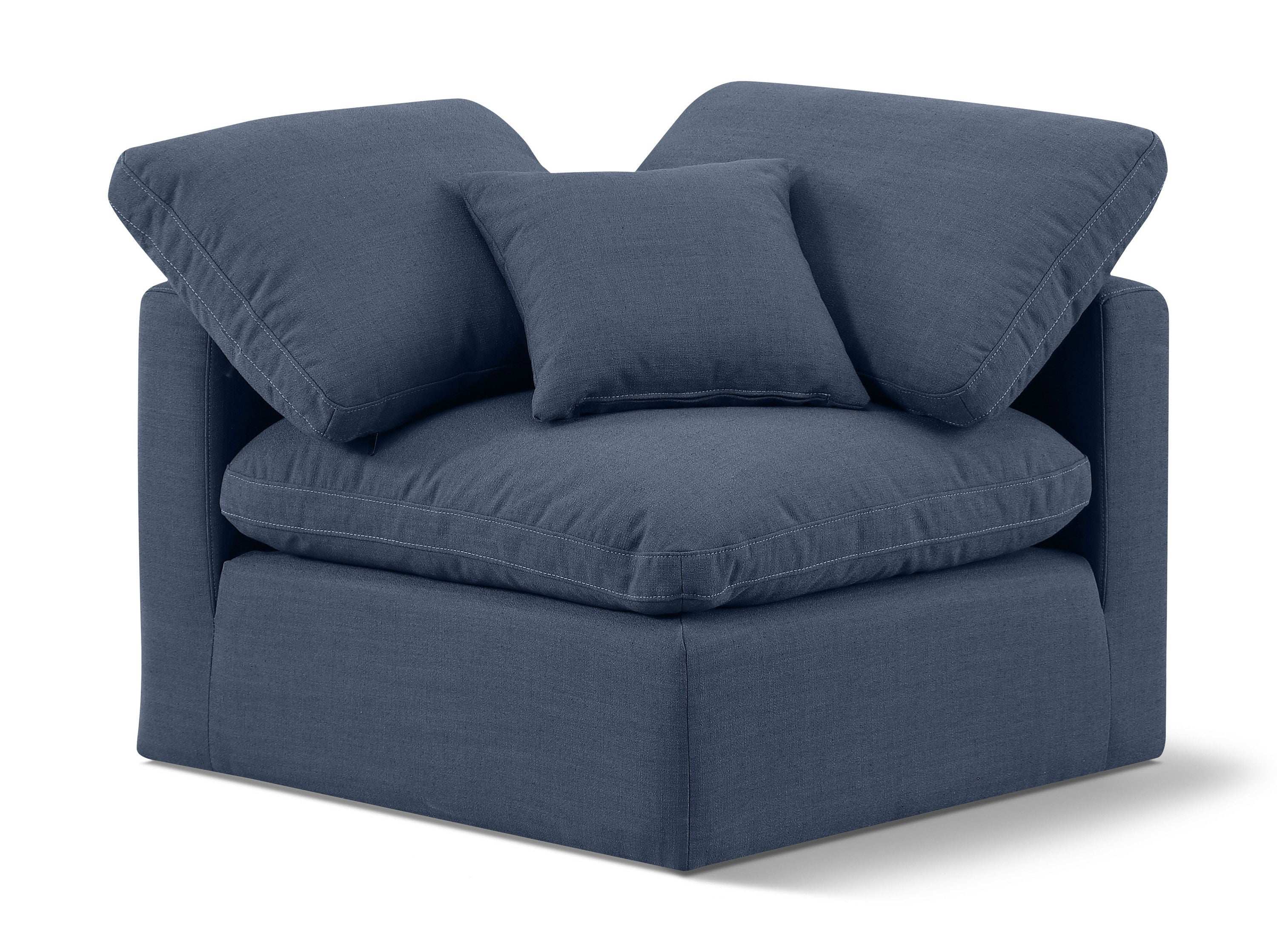 Indulge - Linen Corner Chair - Best Buy Furniture