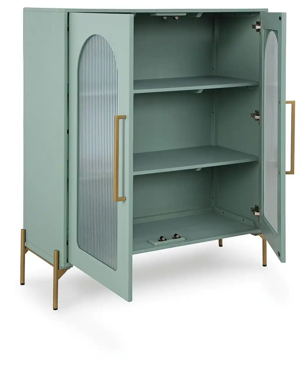 Adwen - Accent Cabinet - Light Green - Best Buy Furniture