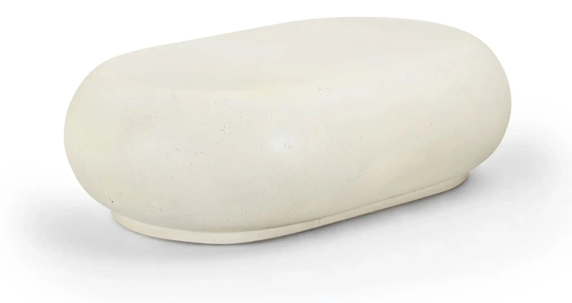 Pebble - Concrete And Fiberglass Coffee Table - Best Buy Furniture