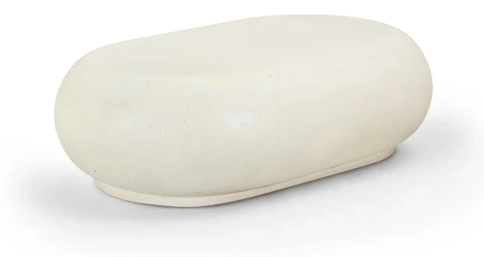 Pebble - Concrete And Fiberglass Coffee Table - Best Buy Furniture