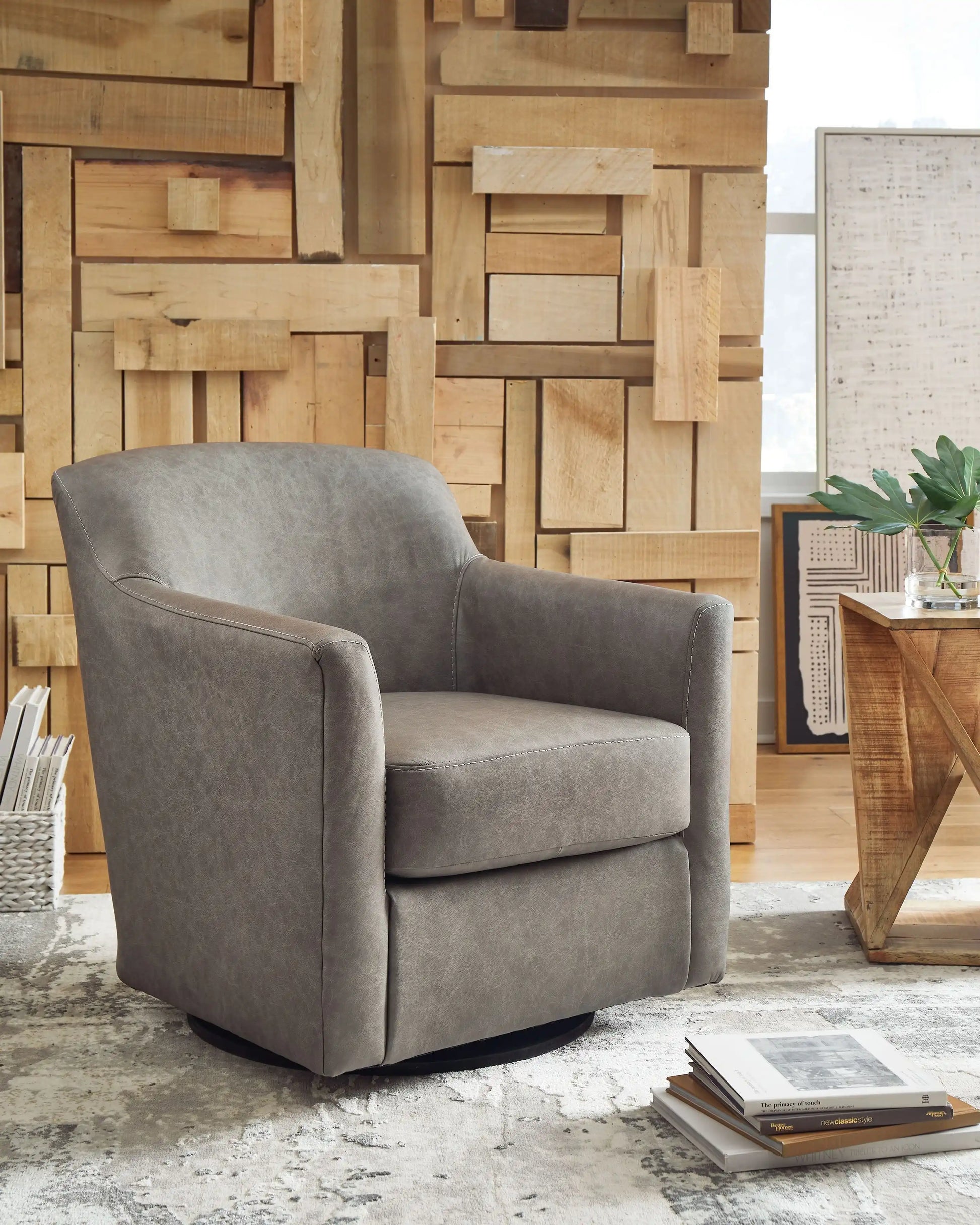 Bradney - Swivel Accent Chair - Best Buy Furniture