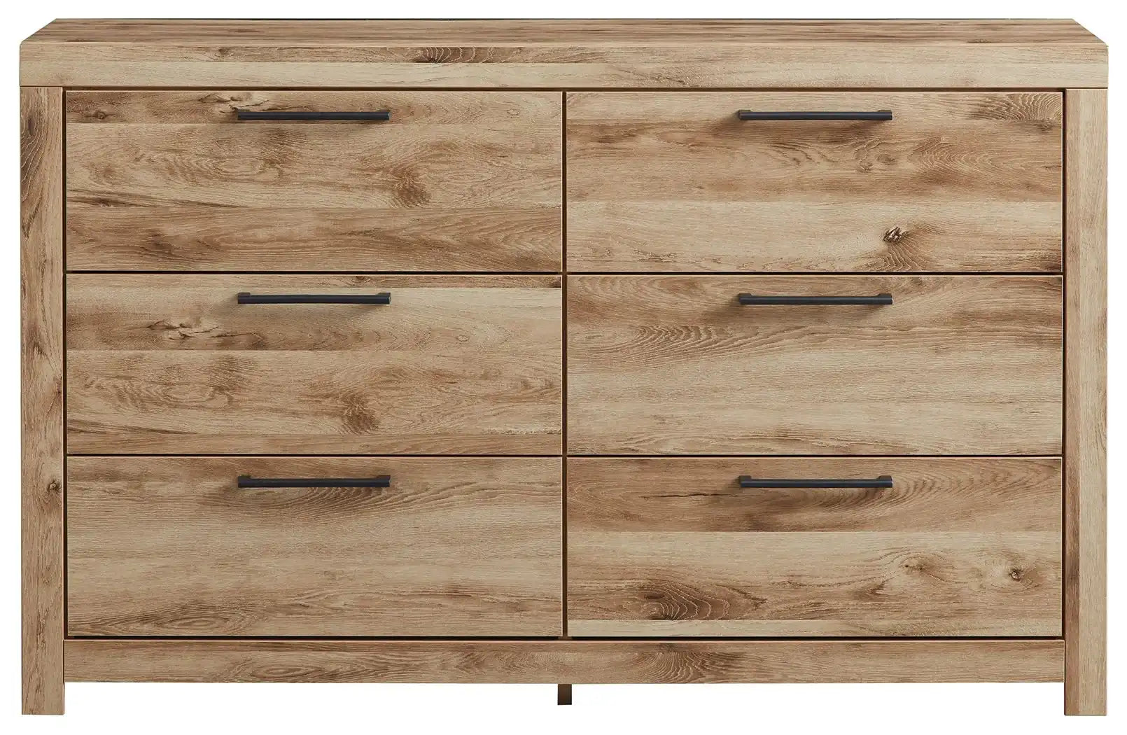 Hyanna - Six Drawer Dresser - Tan Brown - Best Buy Furniture