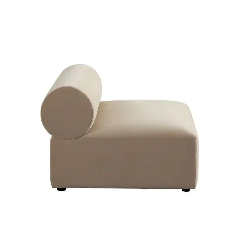Zia Modular 7 Piece Sectional - Camel Performance Velet - Best Buy Furniture