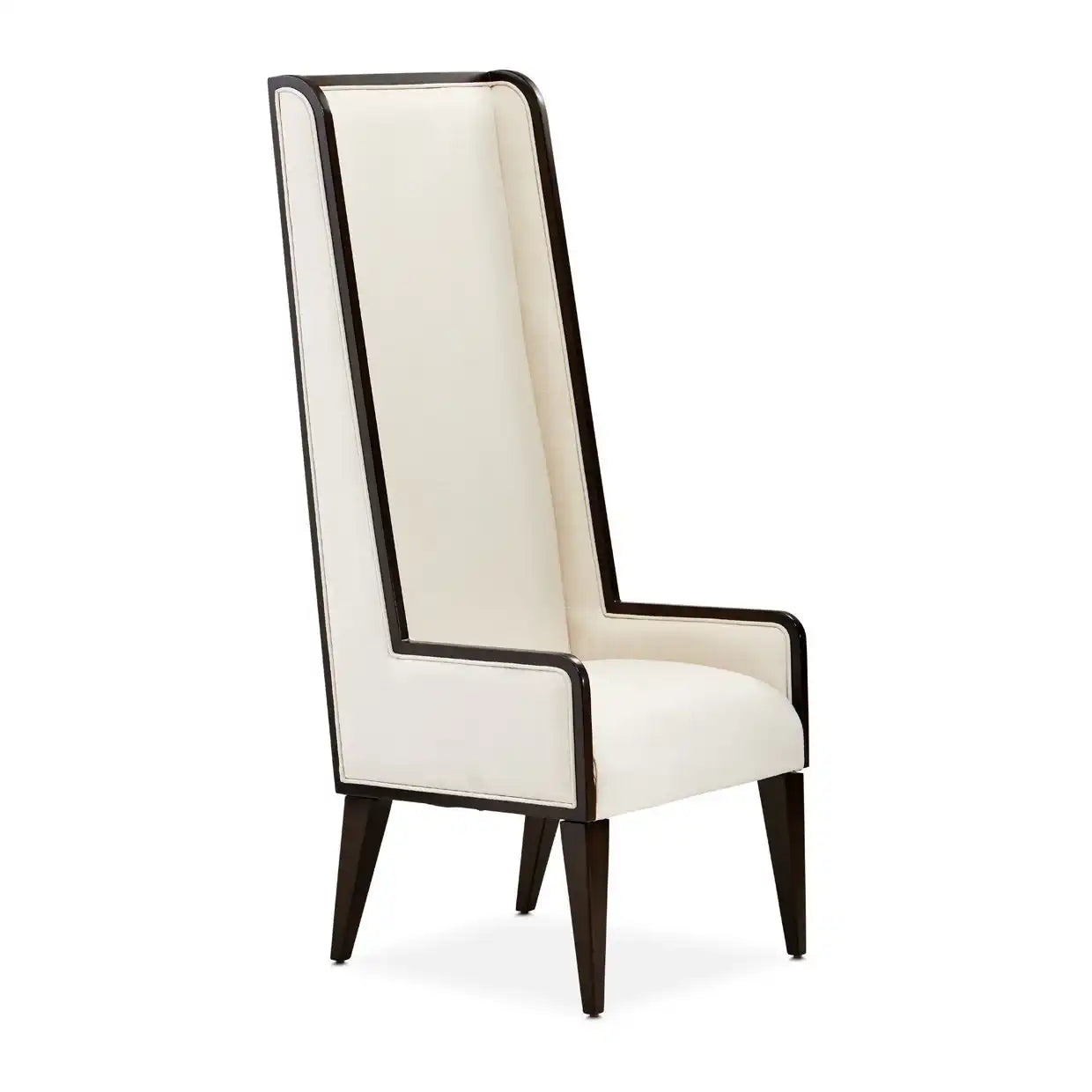 Belmont Place - Desk Chair - White / Dark Brown - Best Buy Furniture