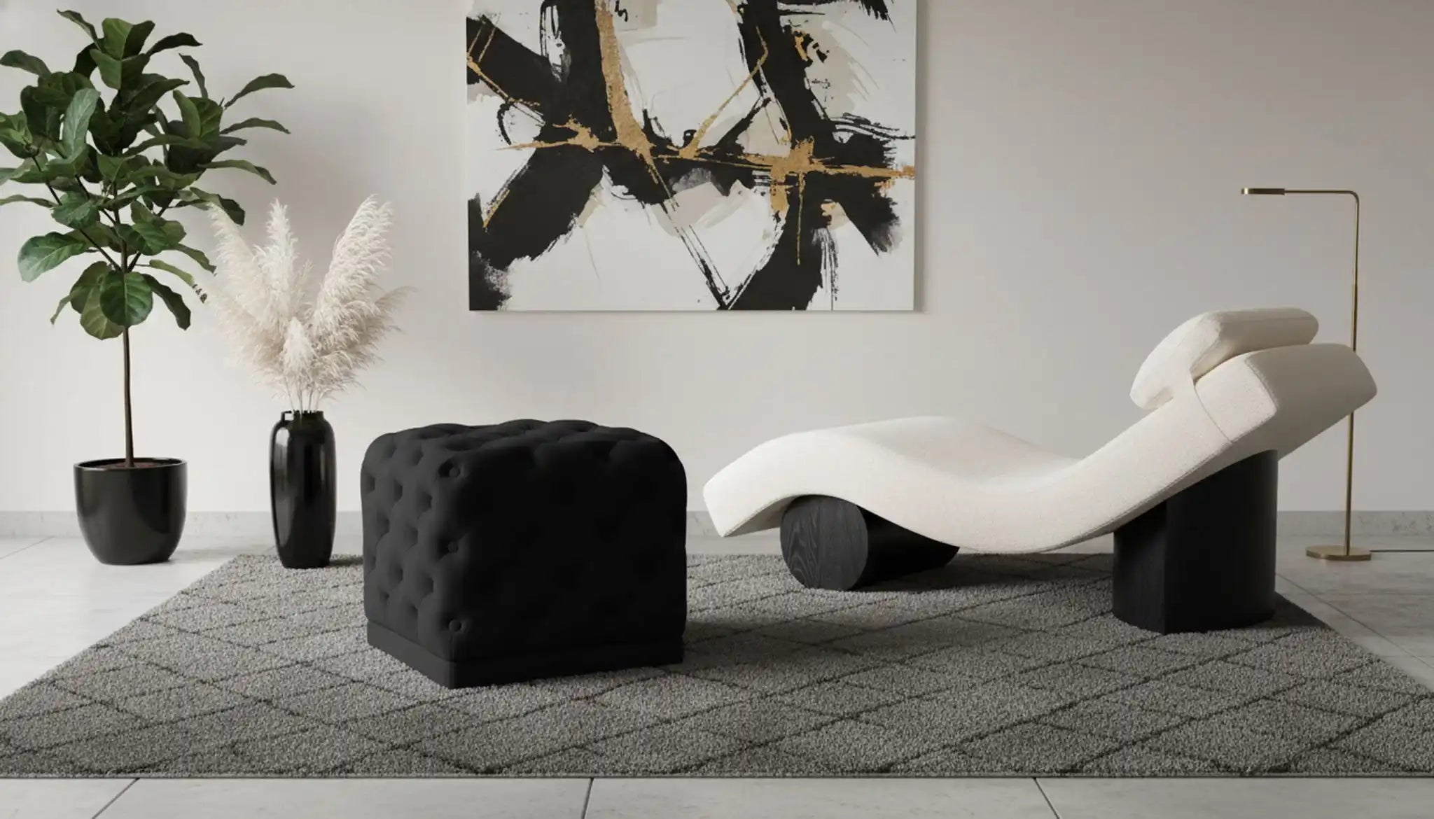 Stella - Stool Ottoman