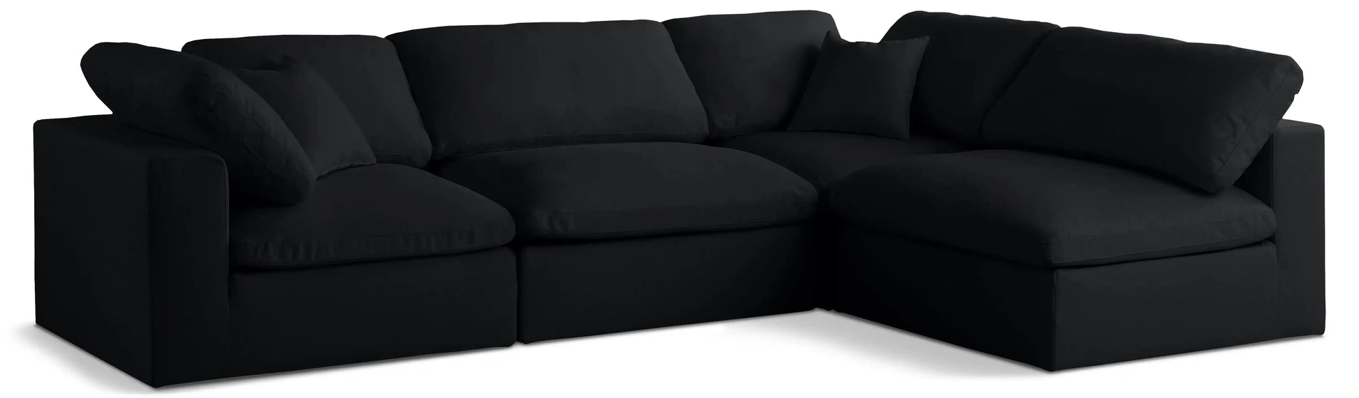 Plush - 4 Piece Modular Sectional - Best Buy Furniture