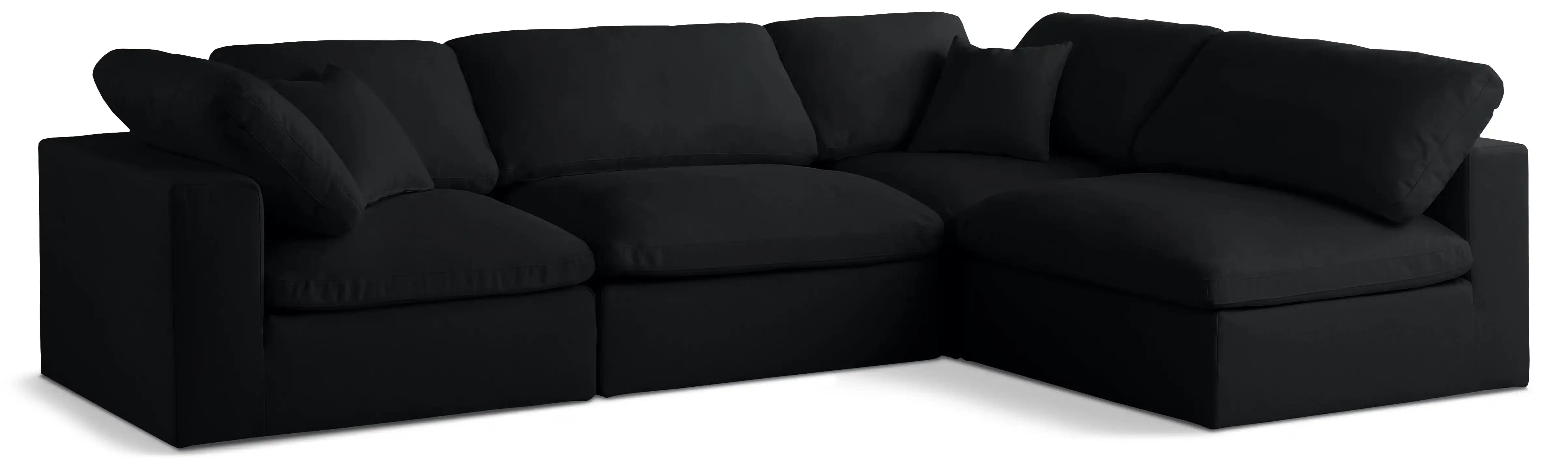 Plush - 4 Piece Modular Sectional - Best Buy Furniture