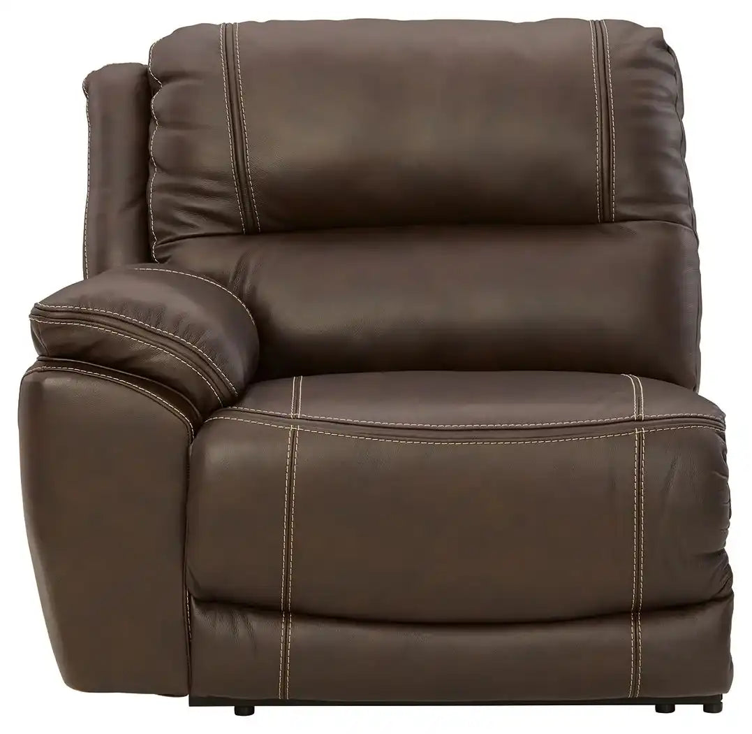 Dunleith - Power Reclining Sectional - Best Buy Furniture