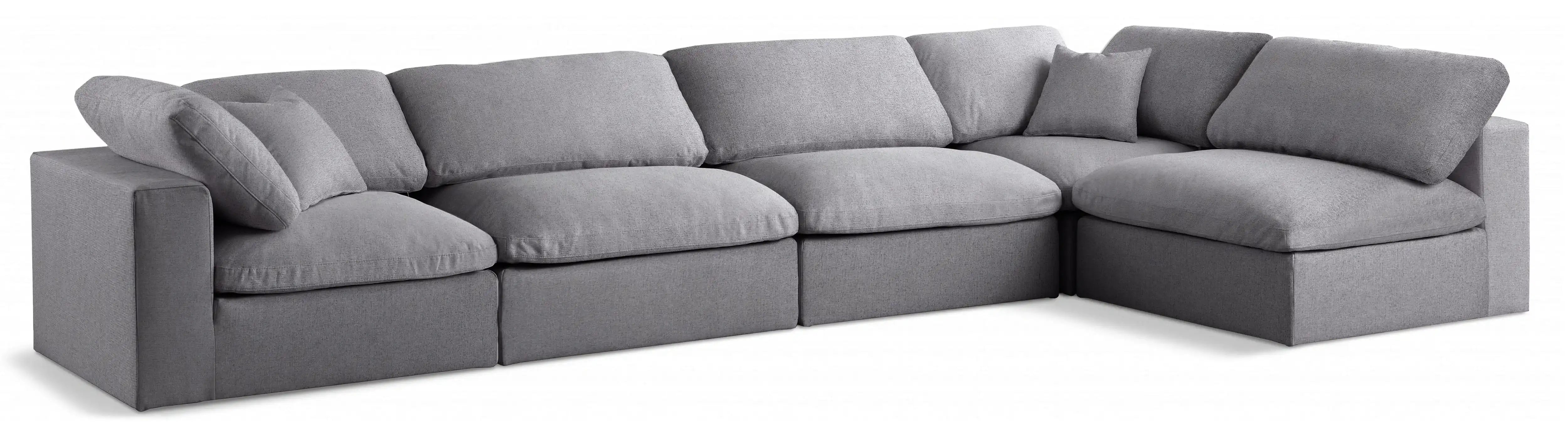 Serene - 5 Piece Modular Sectional - Best Buy Furniture