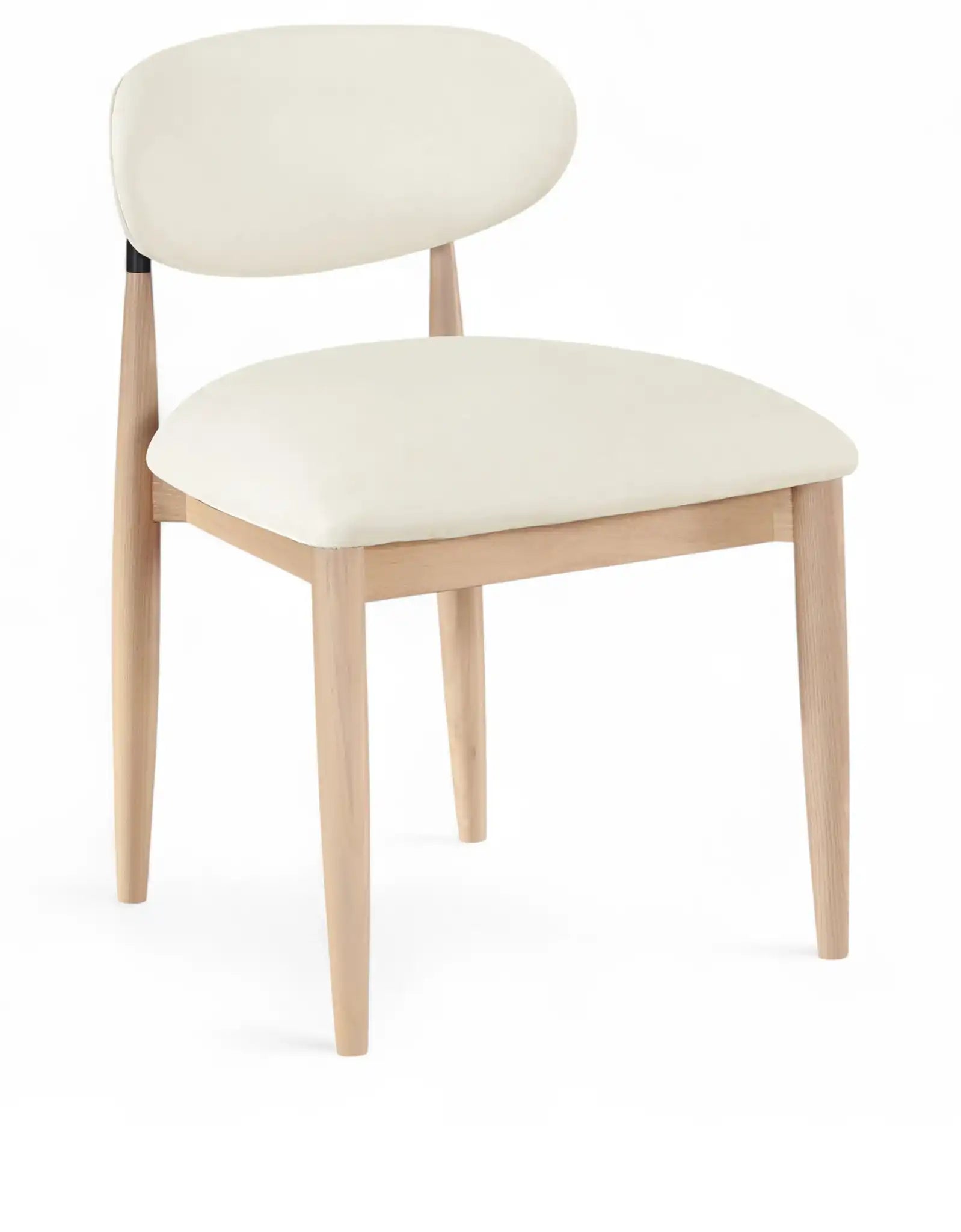 Riccio - Side Chair (Set of 2) - Natural Frame - Best Buy Furniture