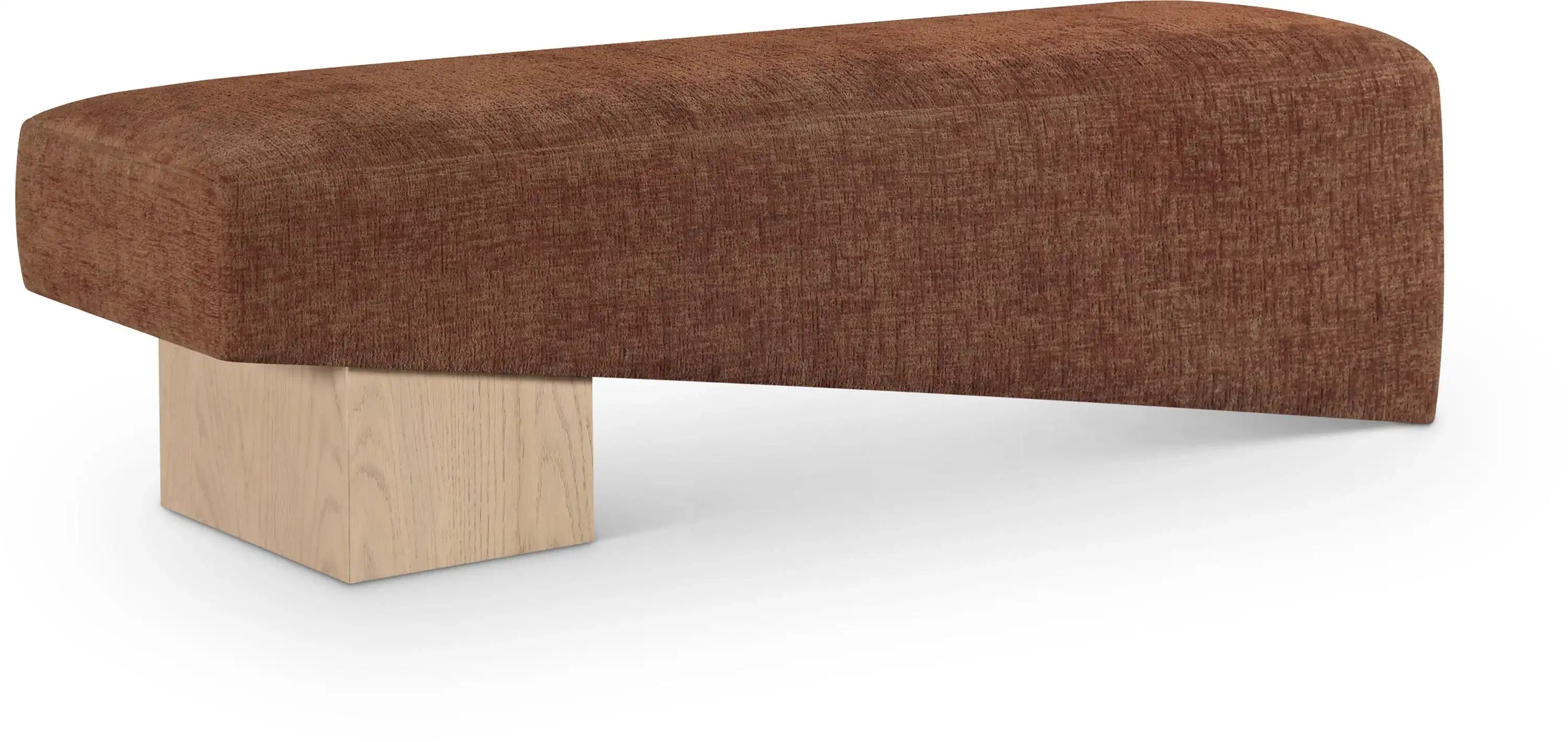 Alora - Bench - Light Brown Base - Best Buy Furniture