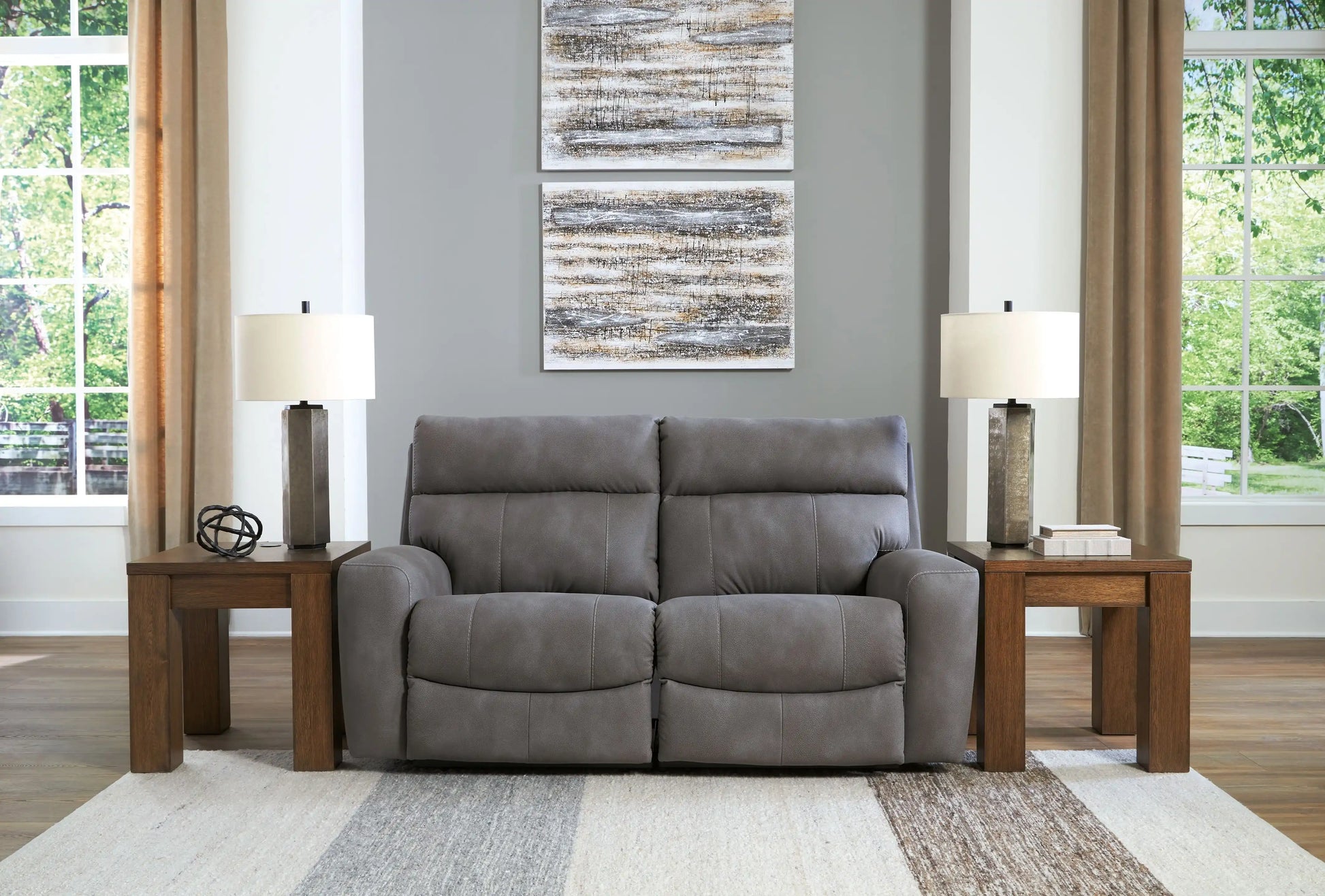 Next-Gen Durapella - Reclining Sectional - Best Buy Furniture