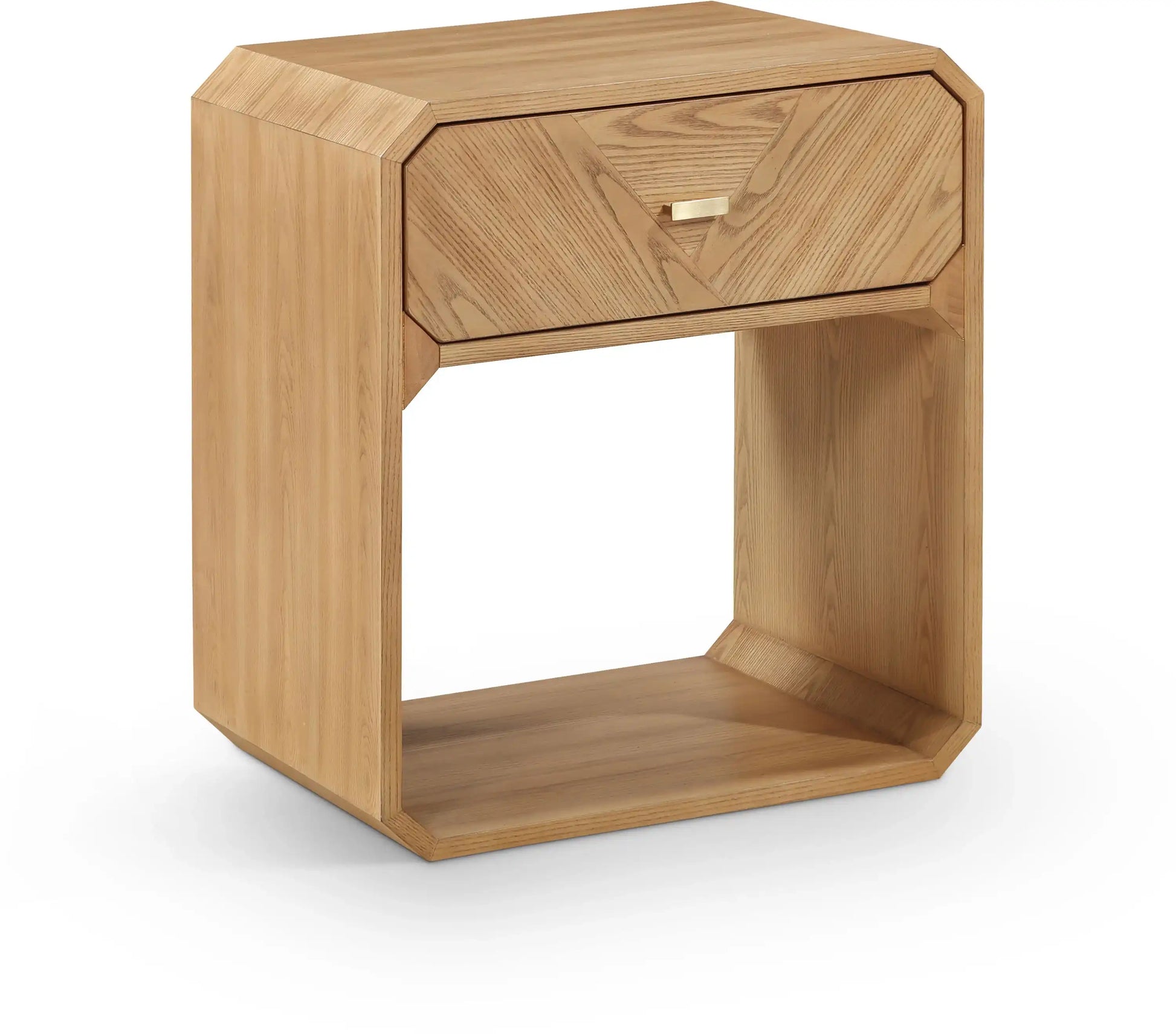 Parker - Ash Veneer Nightstand - Best Buy Furniture