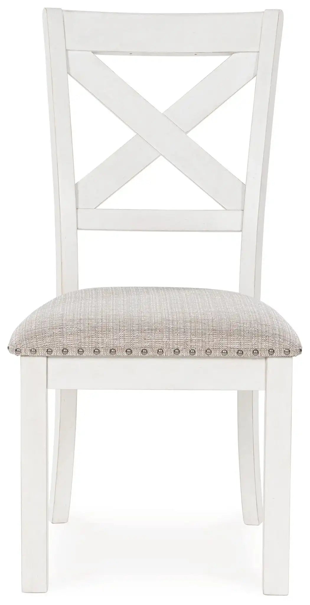 Robbinsdale - Dining Upholstered Side Chair (Set of 2) - Antique White - Best Buy Furniture