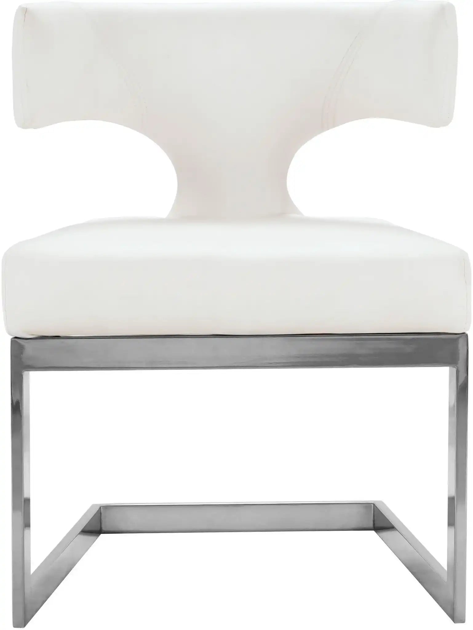 Alexandra - Dining Chair with Chrome Legs
