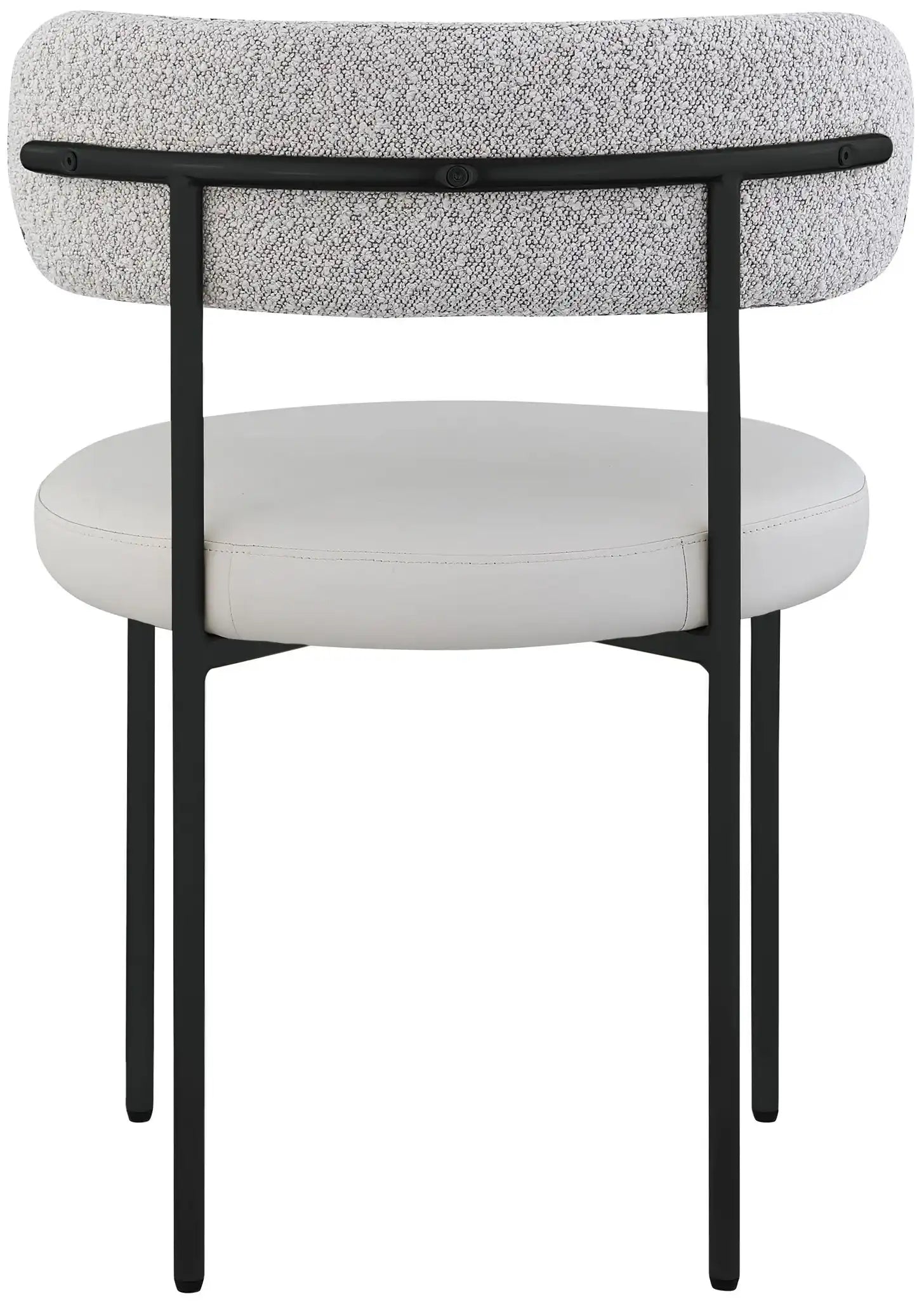 Beacon - Faux Leather Dining Chair With Black Legs (Set of 2)