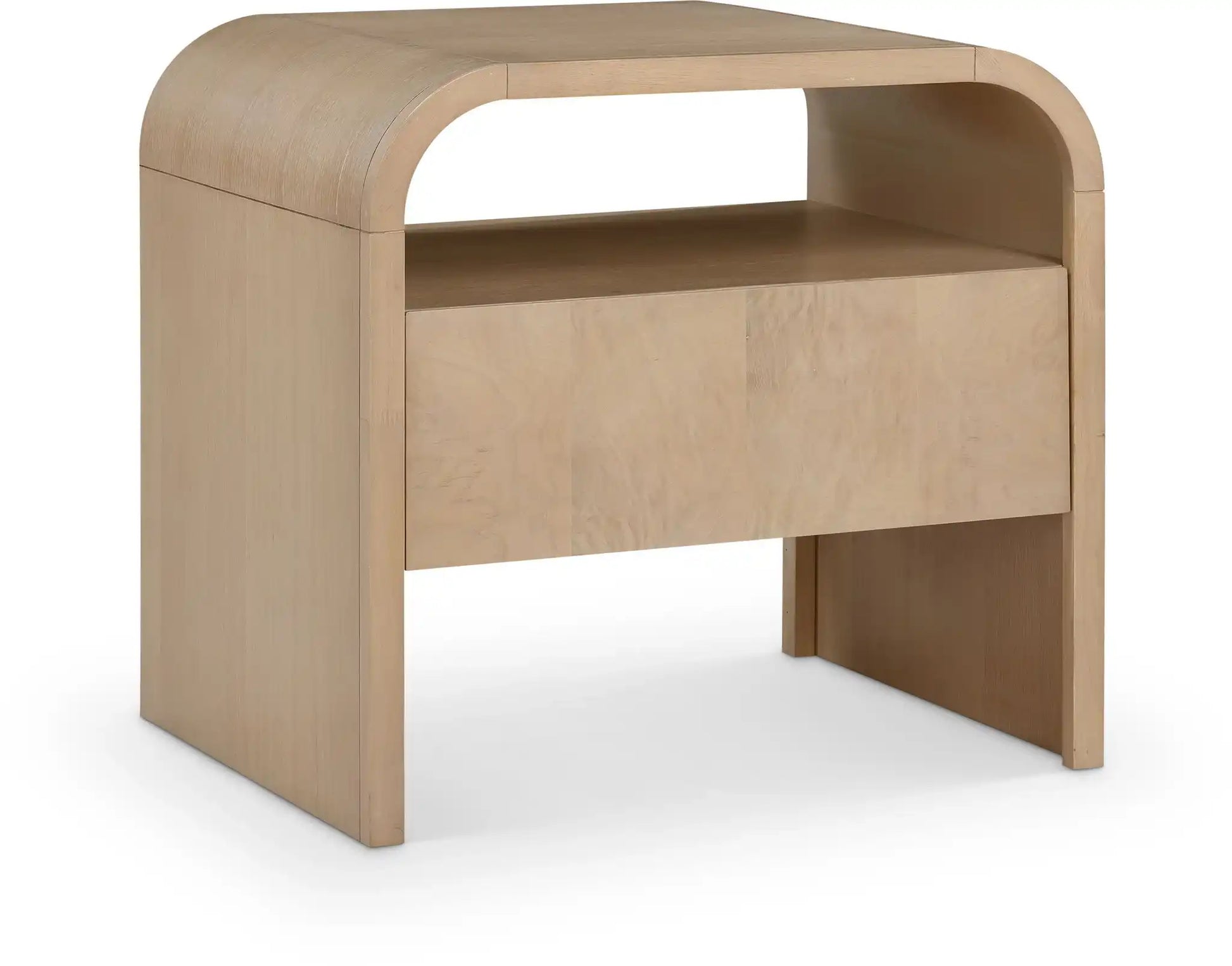 Giada - Solid Wood And Veneer Nightstand - Best Buy Furniture