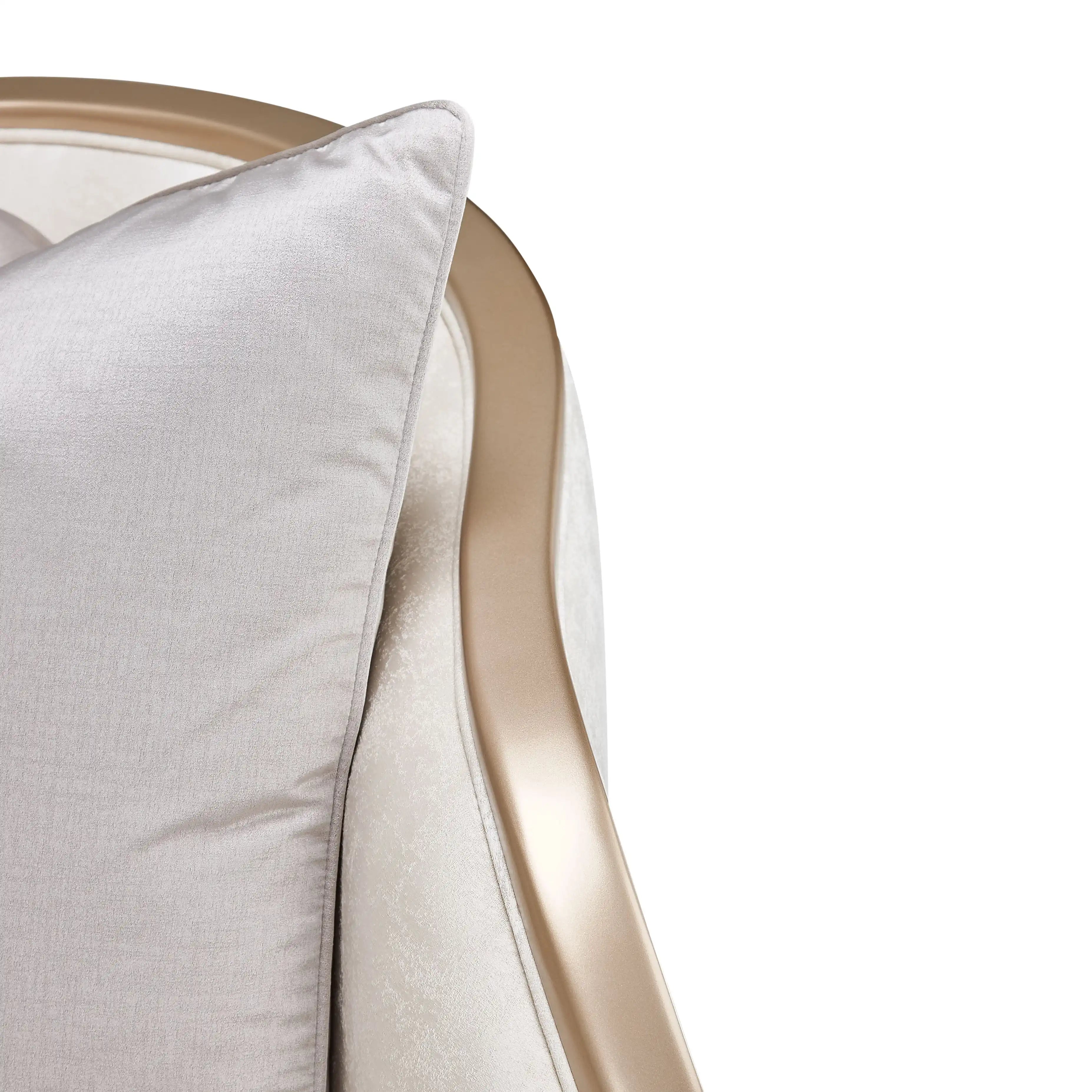 Malibu Crest - Chair And Half - Cloud White/Chardonnay - Best Buy Furniture