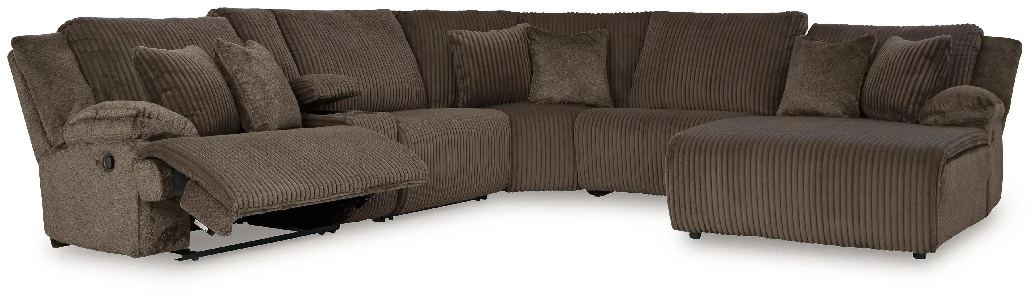 Top Tier - Reclining Sectional - Best Buy Furniture