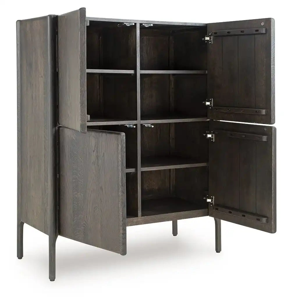 Orsonal - Accent Cabinet - Espresso Brown - Best Buy Furniture