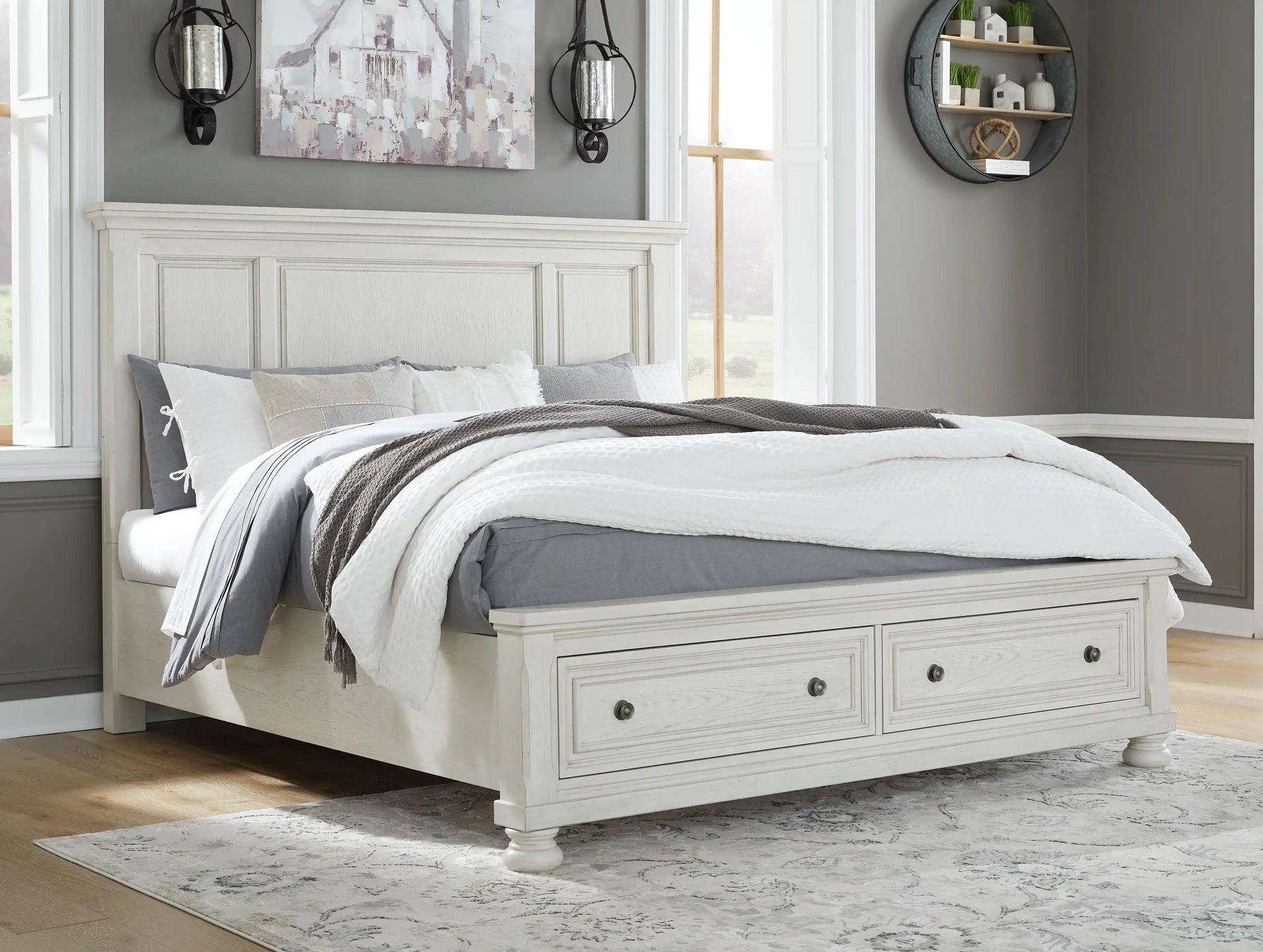 Robbinsdale - Panel Storage Bed - Best Buy Furniture