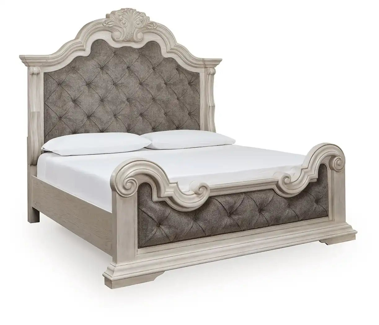 Bruchandi - Upholstered Panel Bed - Best Buy Furniture