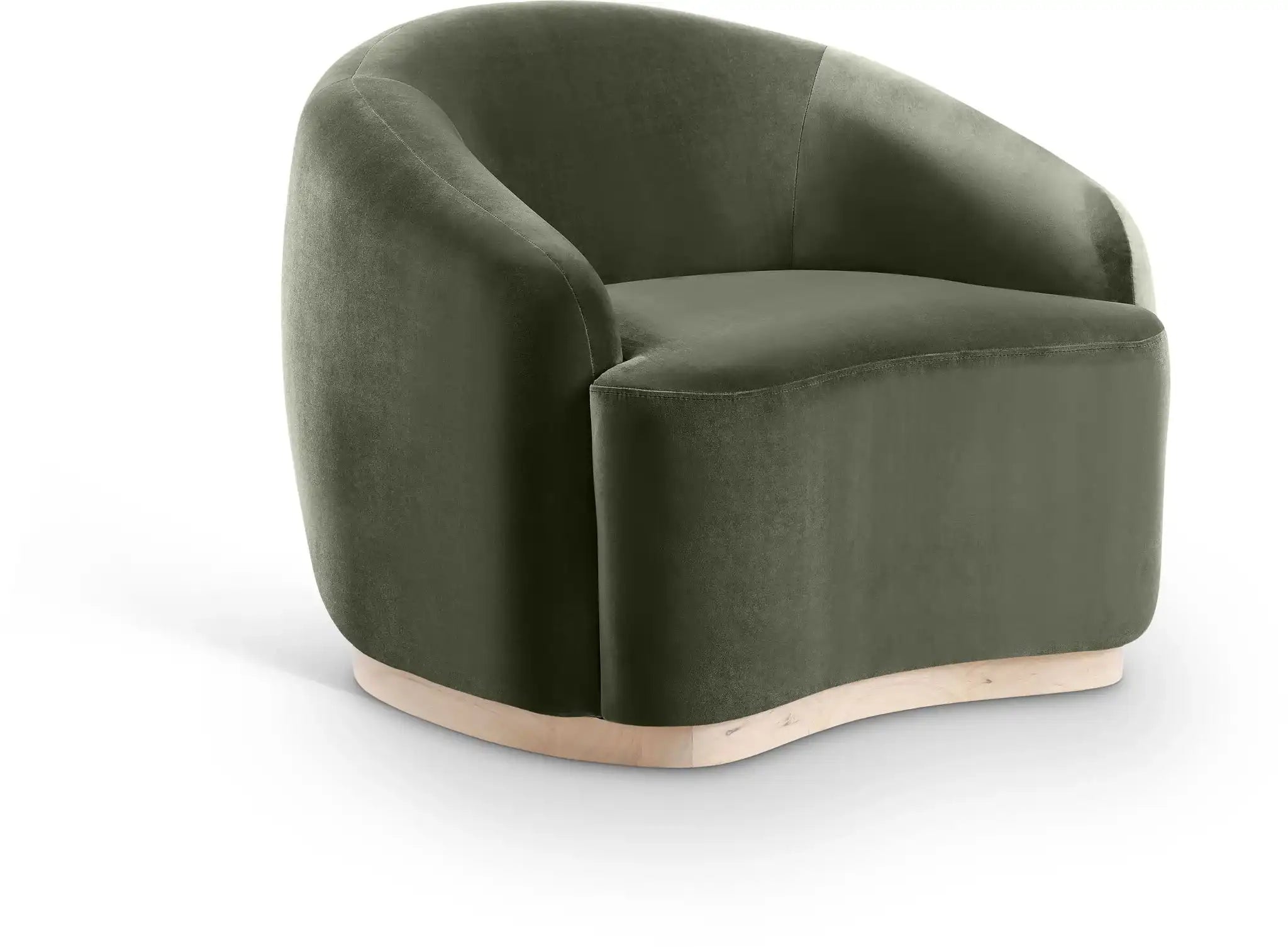 Gustavo - Velvet Upholstered Chair - Best Buy Furniture