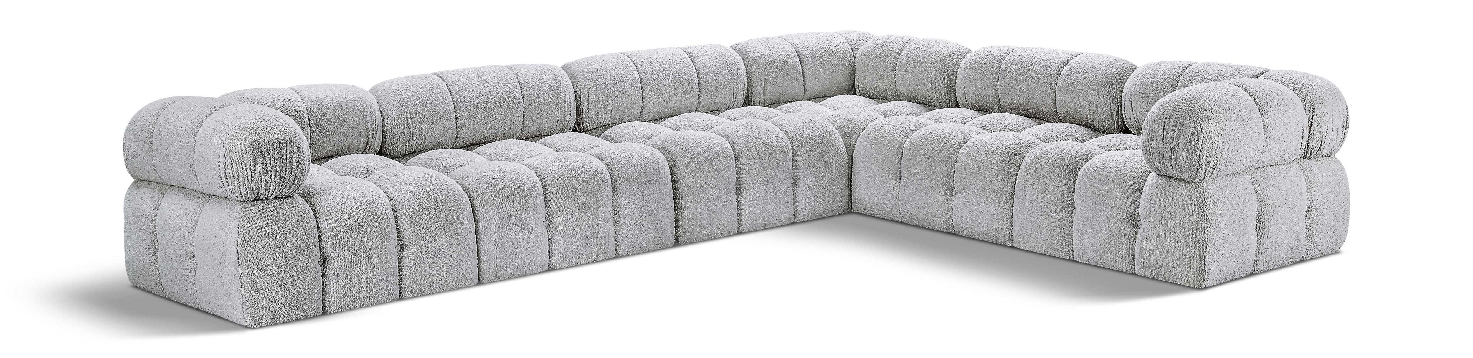 Ames - 6 Piece Modular Corner Sectional - Best Buy Furniture