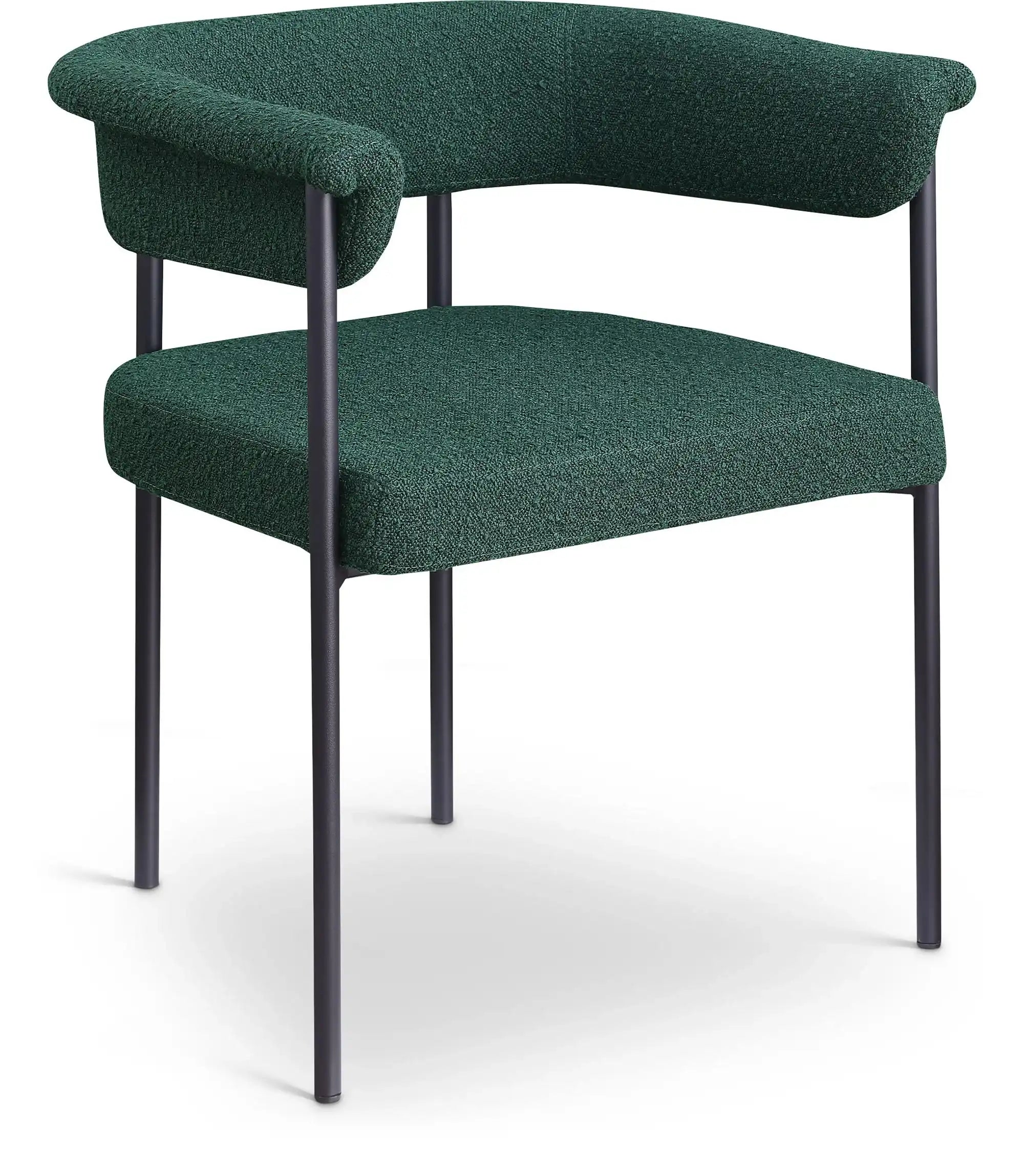Malin - Boucle Dining Chair (Set of 2) - Best Buy Furniture