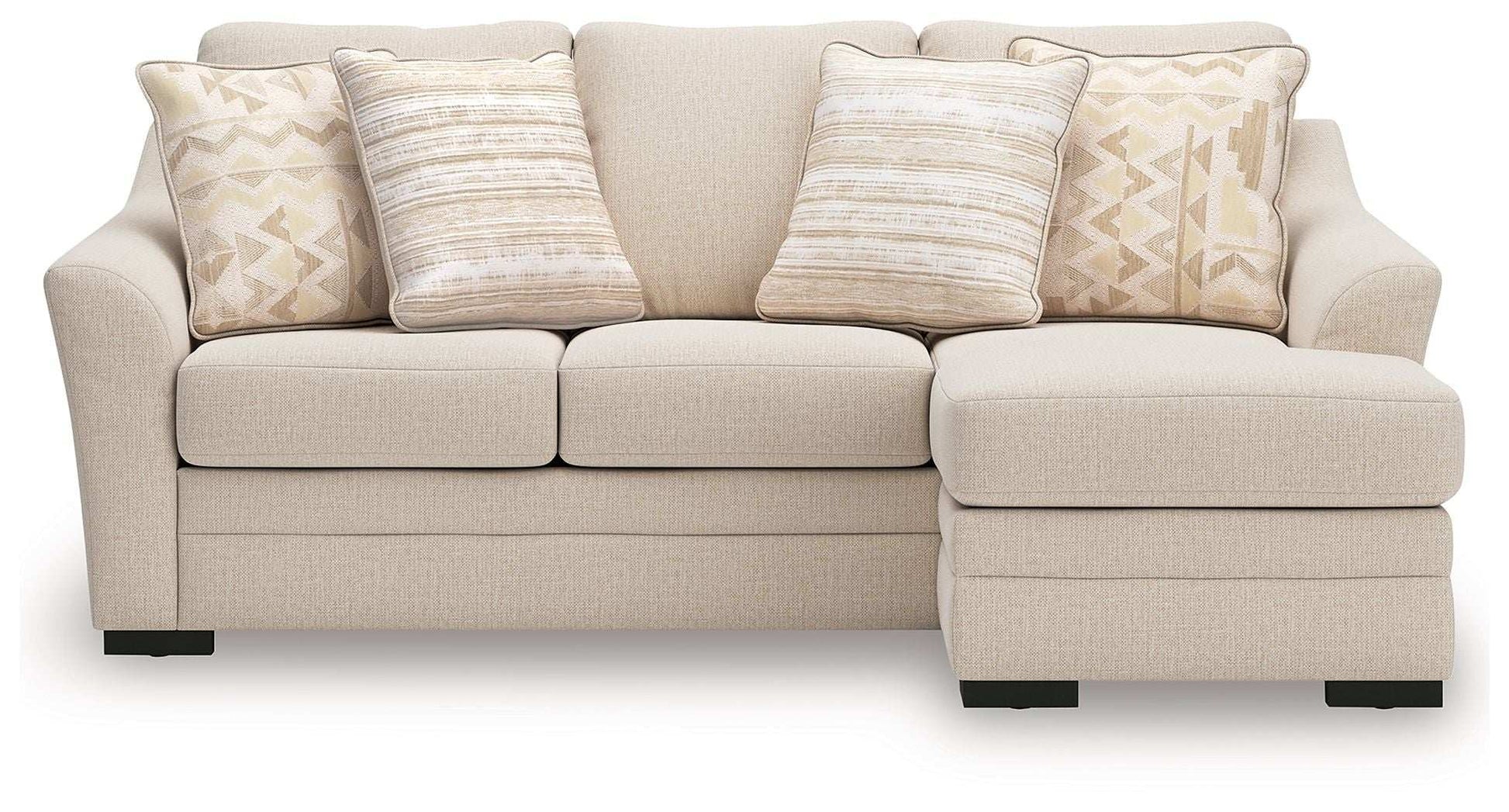 Lango - Sofa Chaise - Jute - Best Buy Furniture