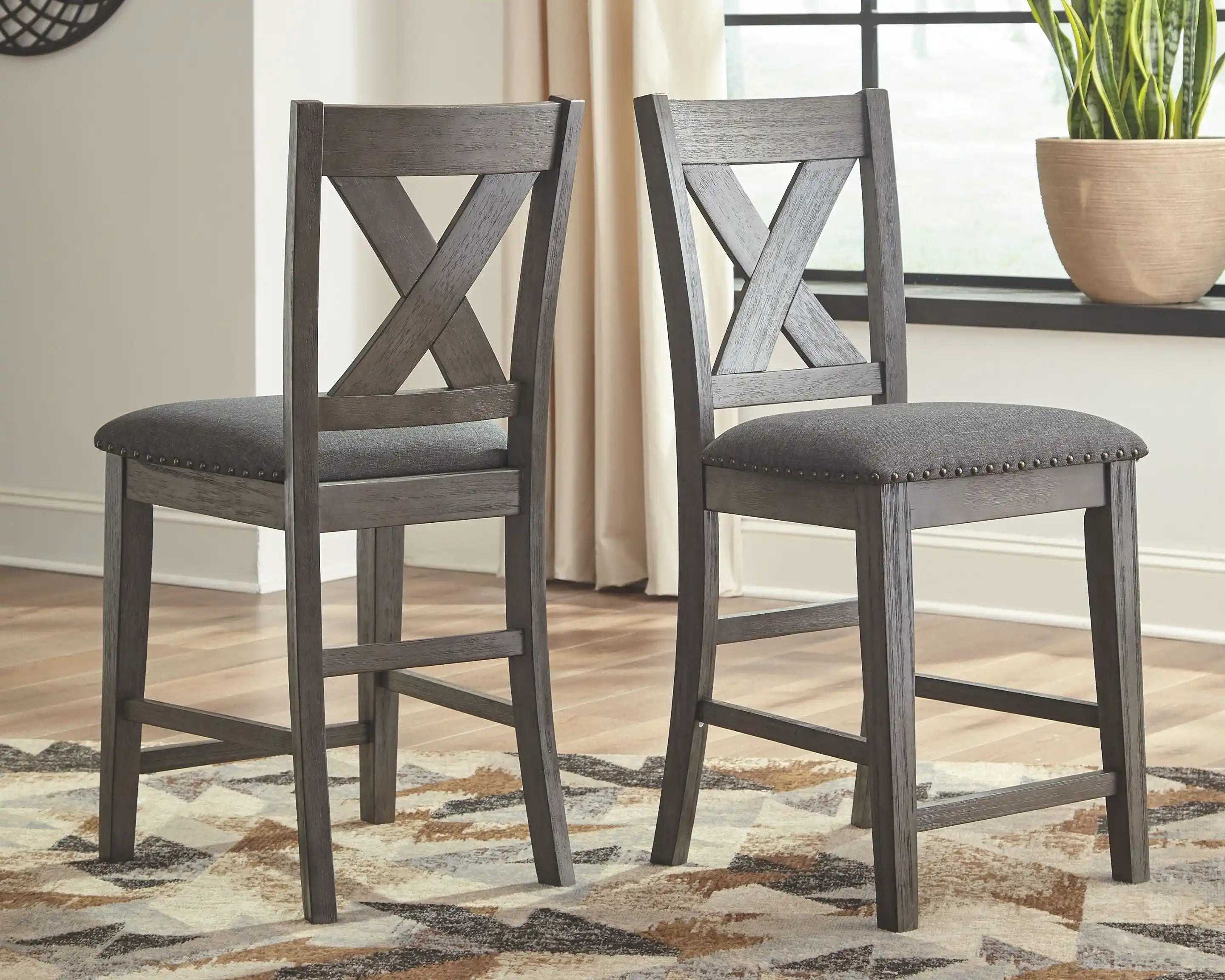 Caitbrook - Rectangular Counter Table Set - Best Buy Furniture