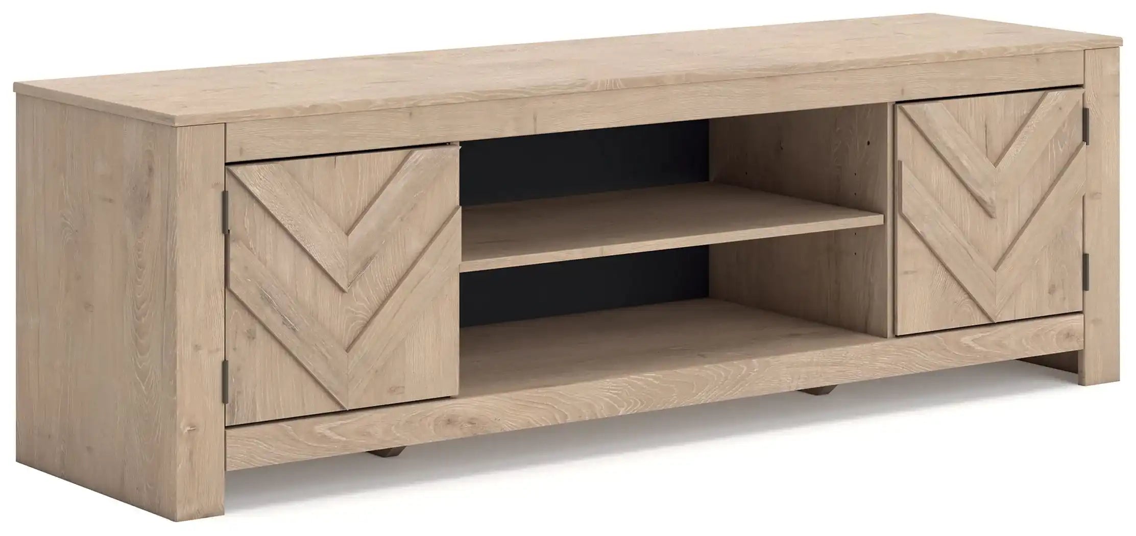 Cayboni - LG TV Stand With Fireplace Option - Best Buy Furniture
