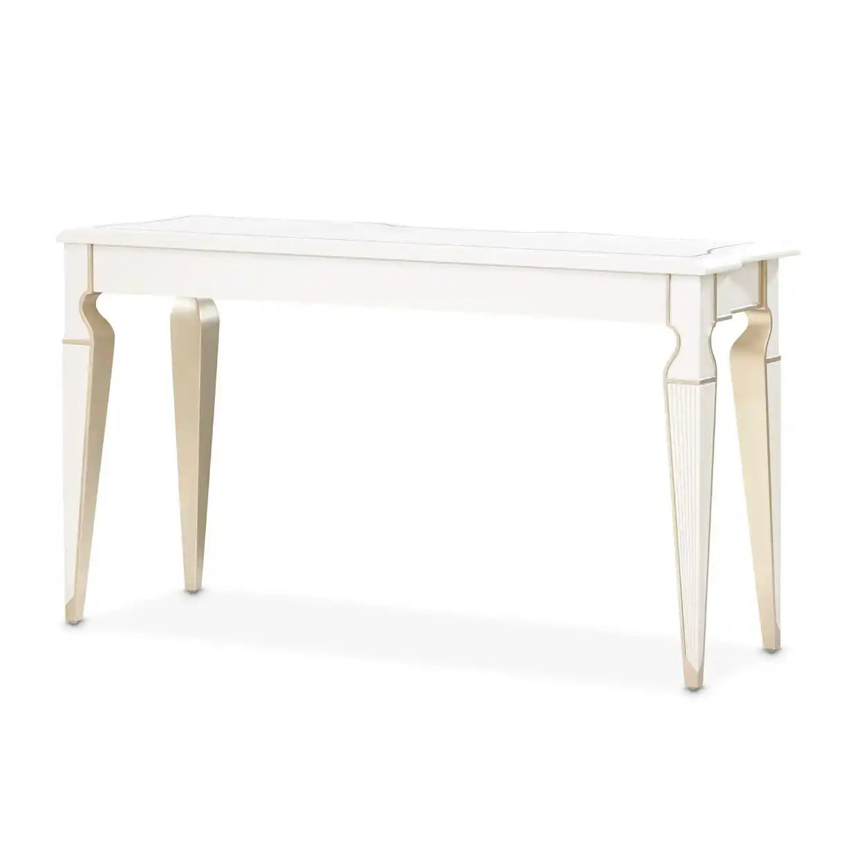 La Marisia - Console Table - Creamy Pearl - Best Buy Furniture