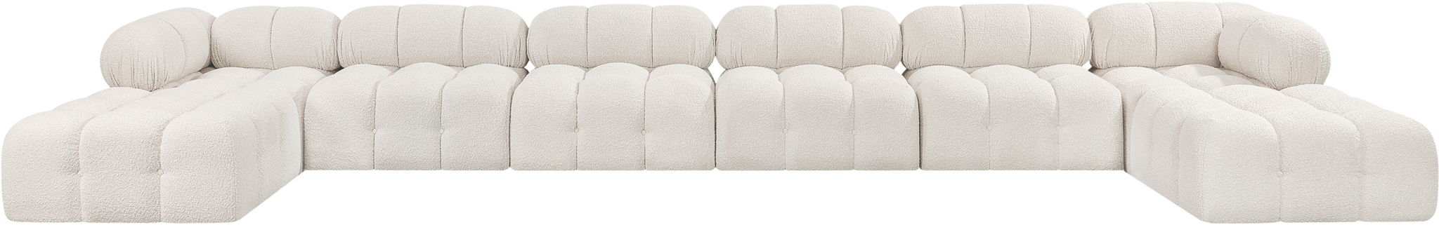 Ames - 8 Piece Fabric Modular Sectional