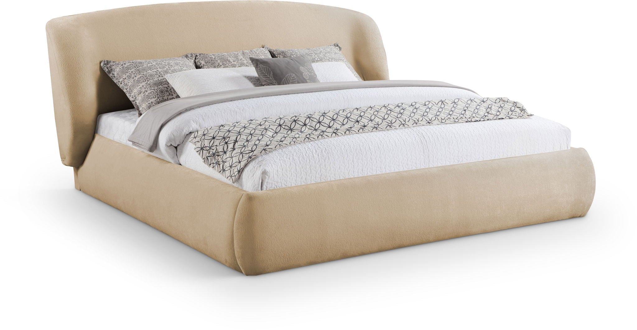 Sandro - Upholstered Bed - Best Buy Furniture