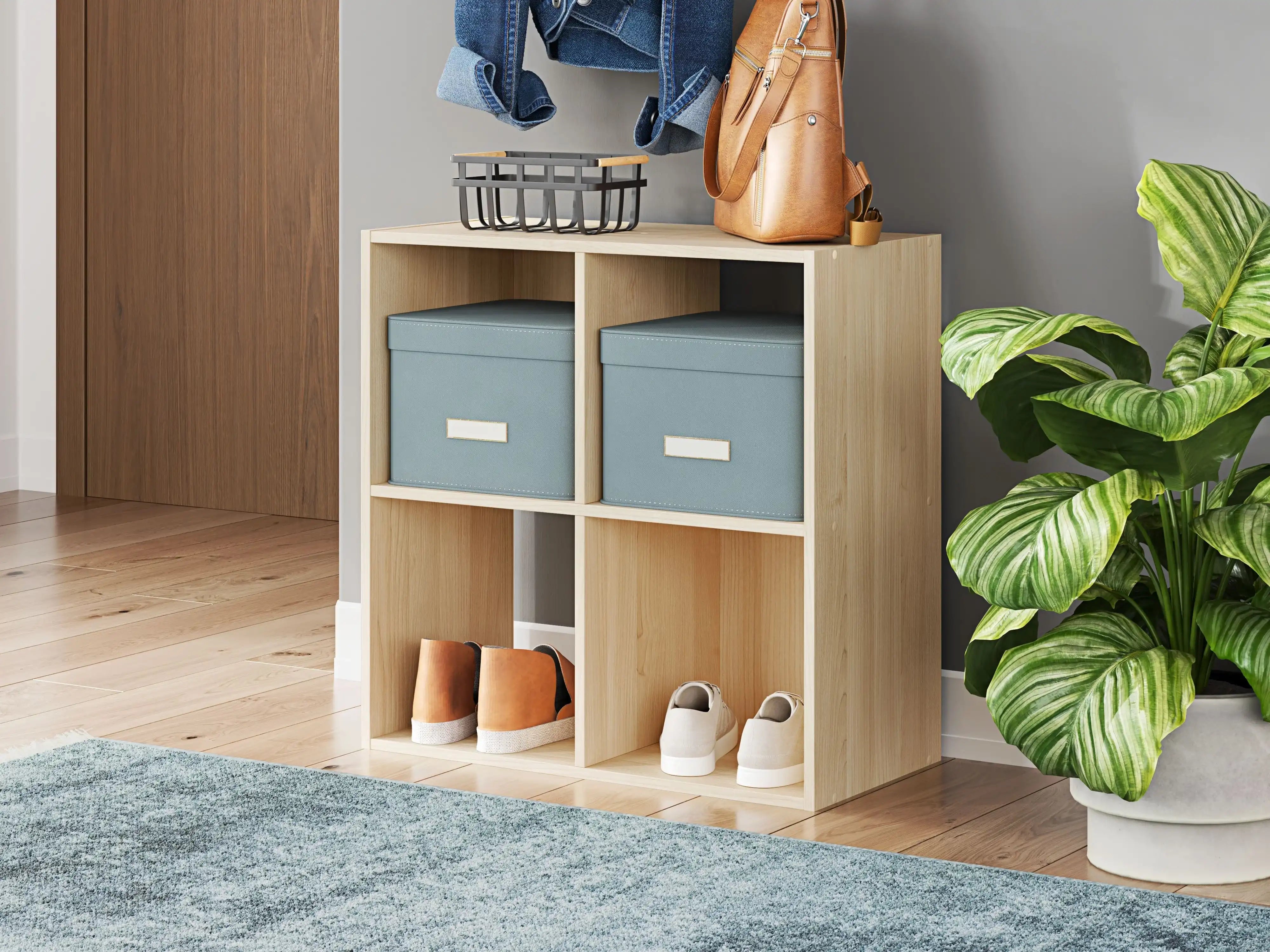 Piperton - Cube Organizer - Wood - Best Buy Furniture