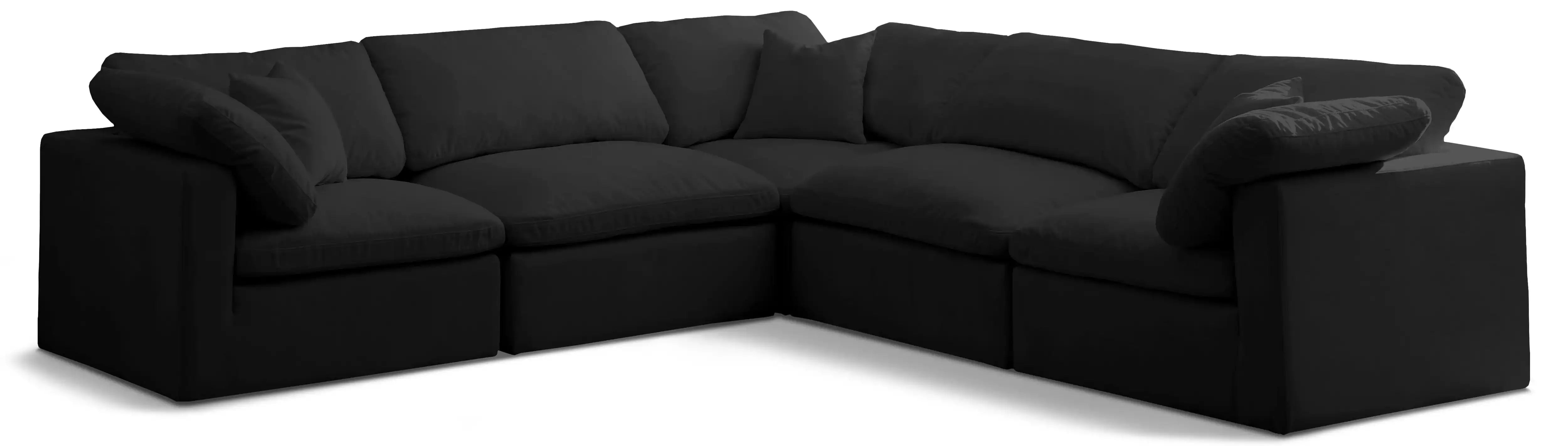 Plush - 5 Piece Modular Sectional - Best Buy Furniture