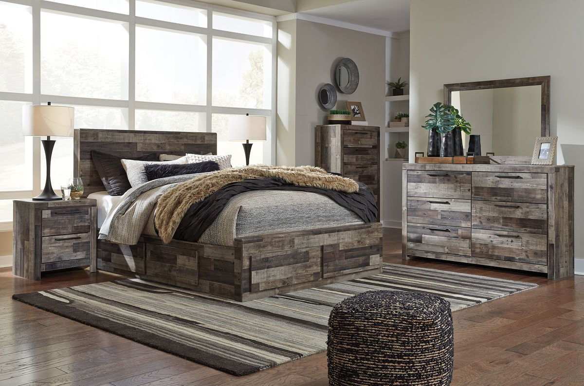 Derekson - Panel Bedroom Set - Best Buy Furniture