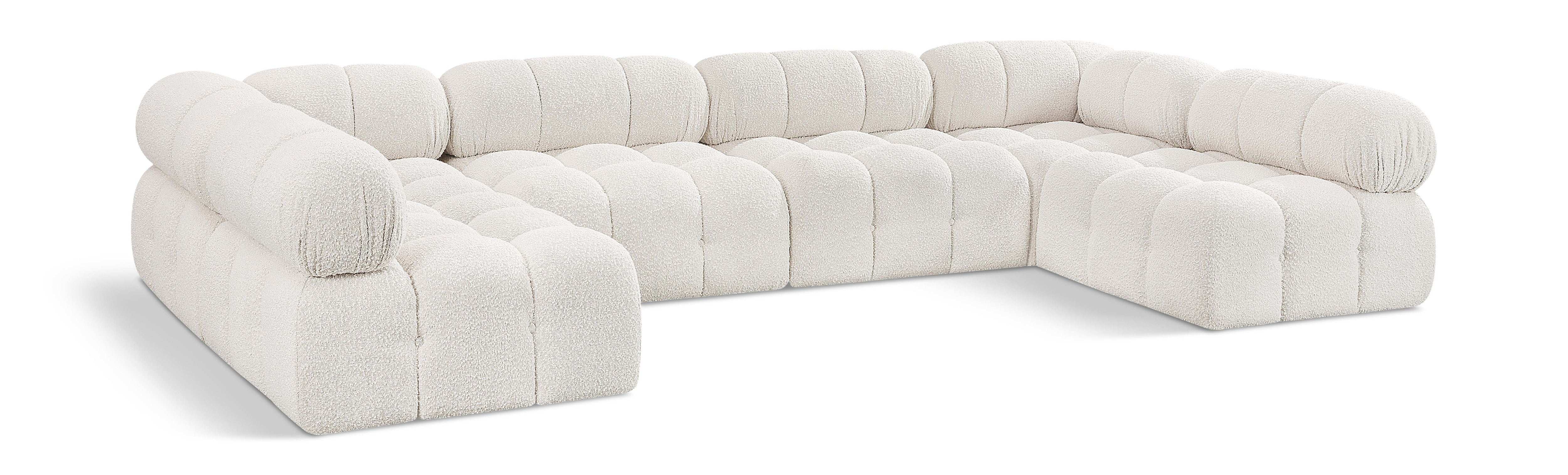 Ames - 6 Piece Fabric Modular Sectional - Best Buy Furniture