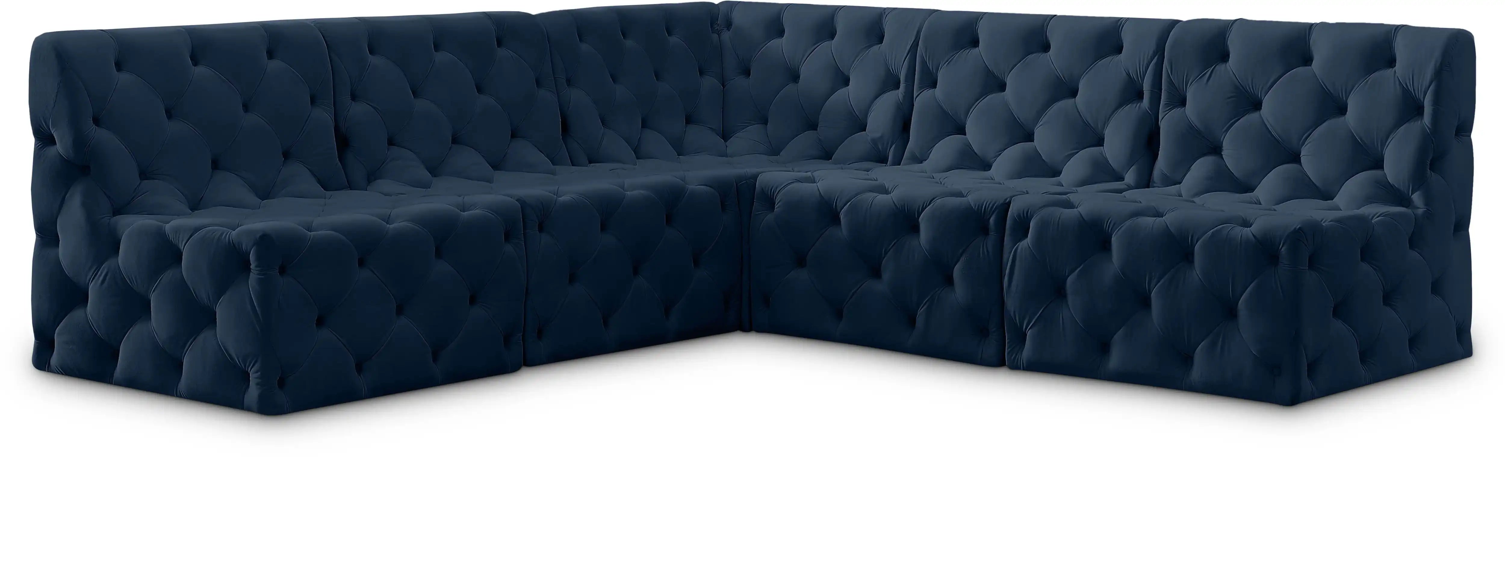 Tuft - 5 Piece Modular Sectional - Best Buy Furniture