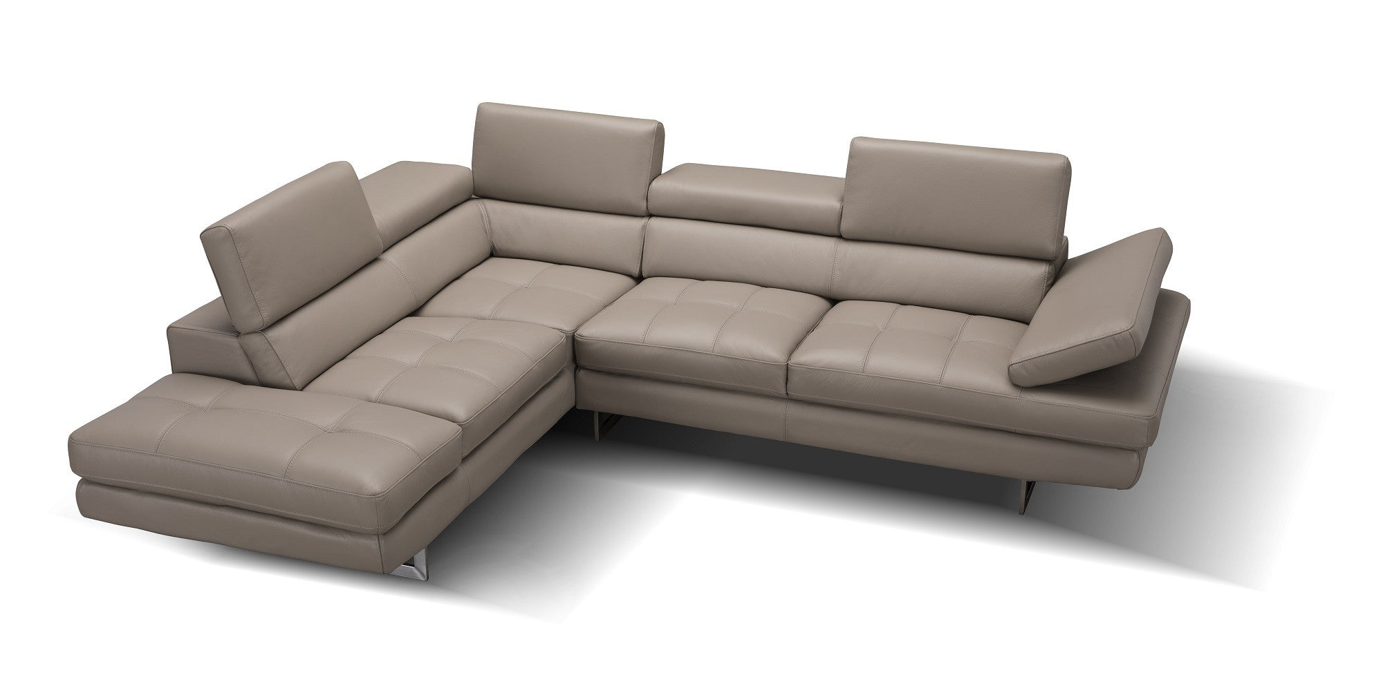 Avelino Modern Italian Leather Sectional J&M- A761